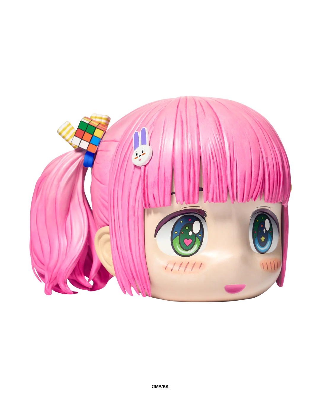 Mr. Hikari Head Collectible (Pink) - Image 4