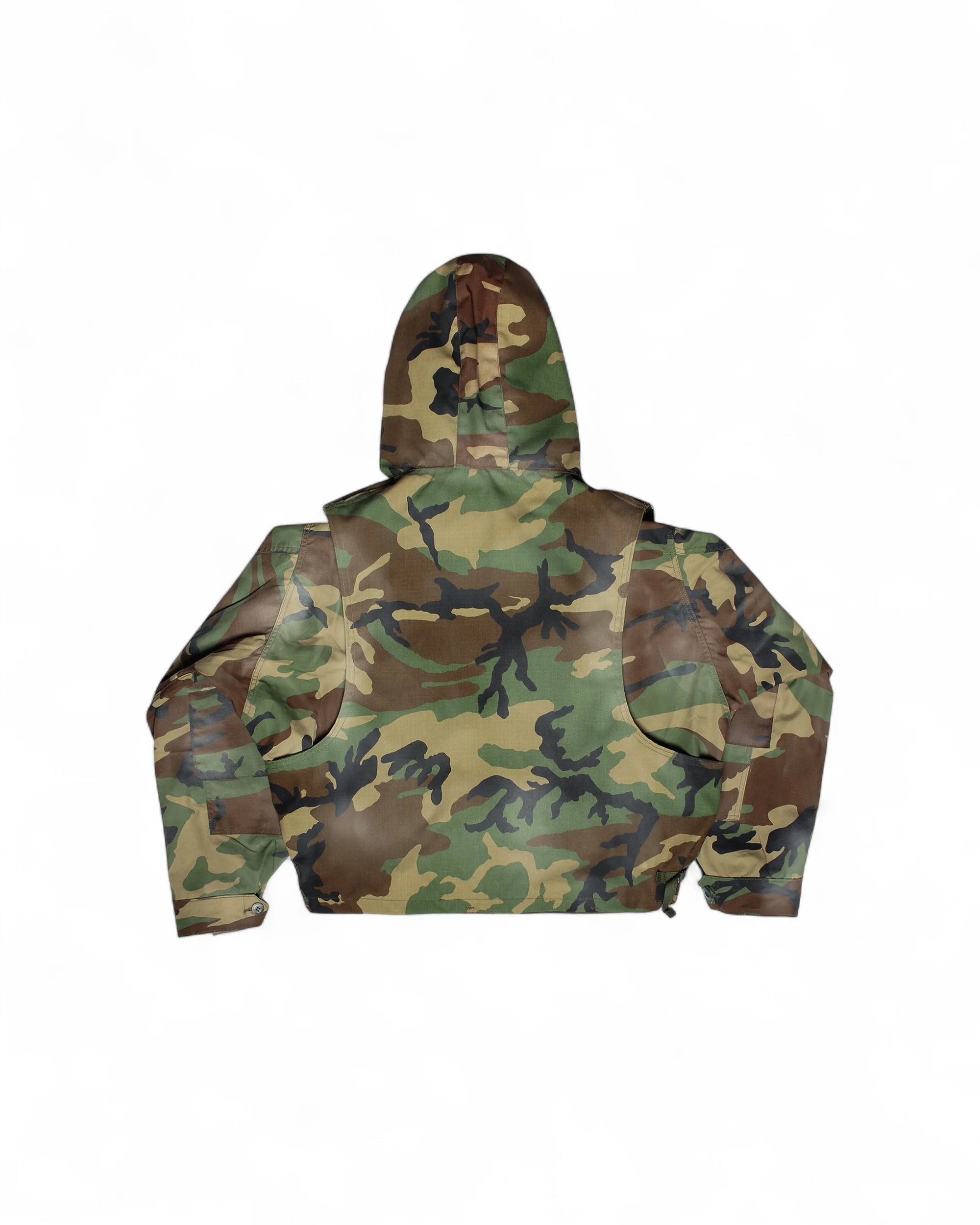 MUD WASHED DOUBLE-WORK CAMO PARKA - Image 2