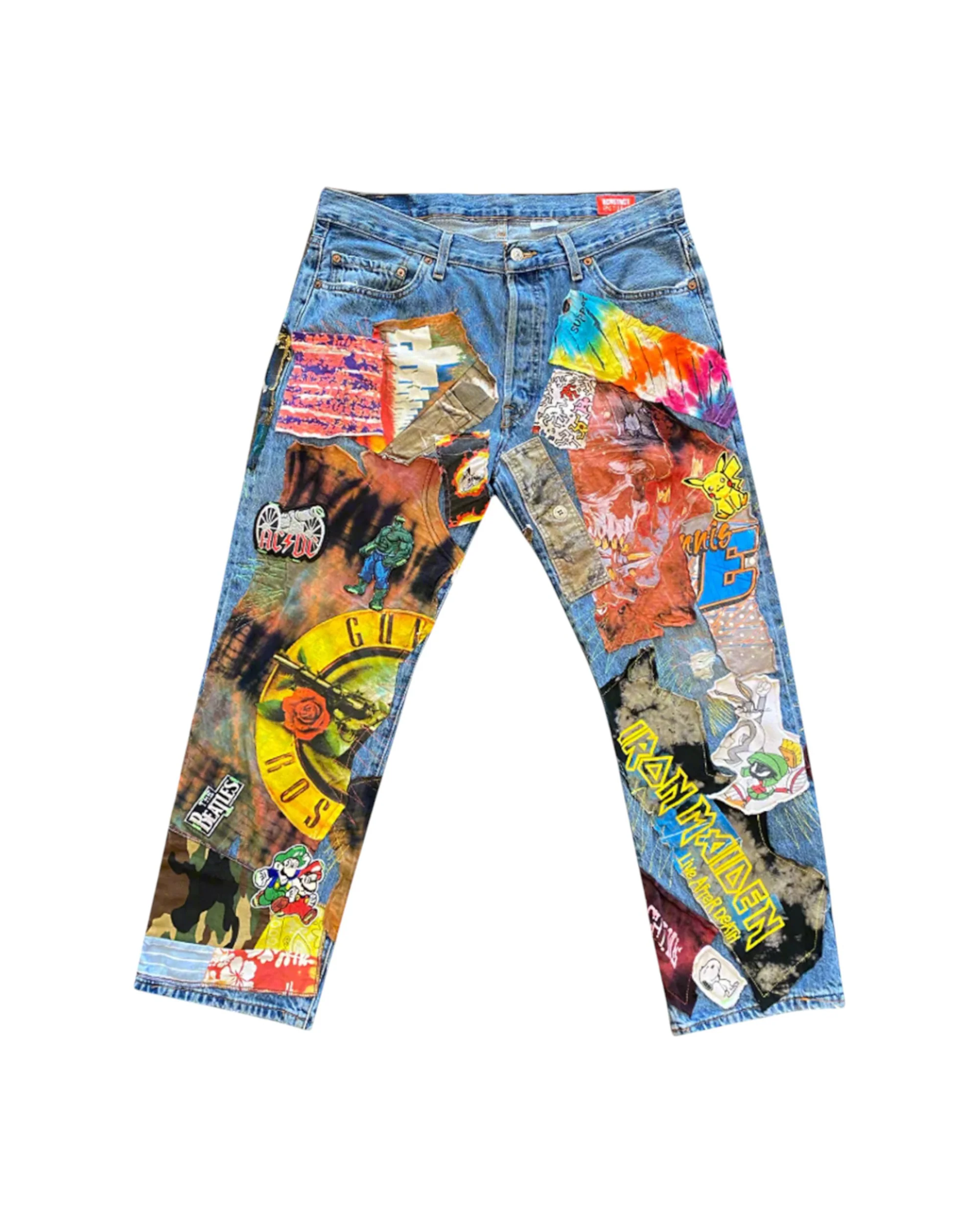 Multi Color Patchwork Pant - RANDOM SELECTION