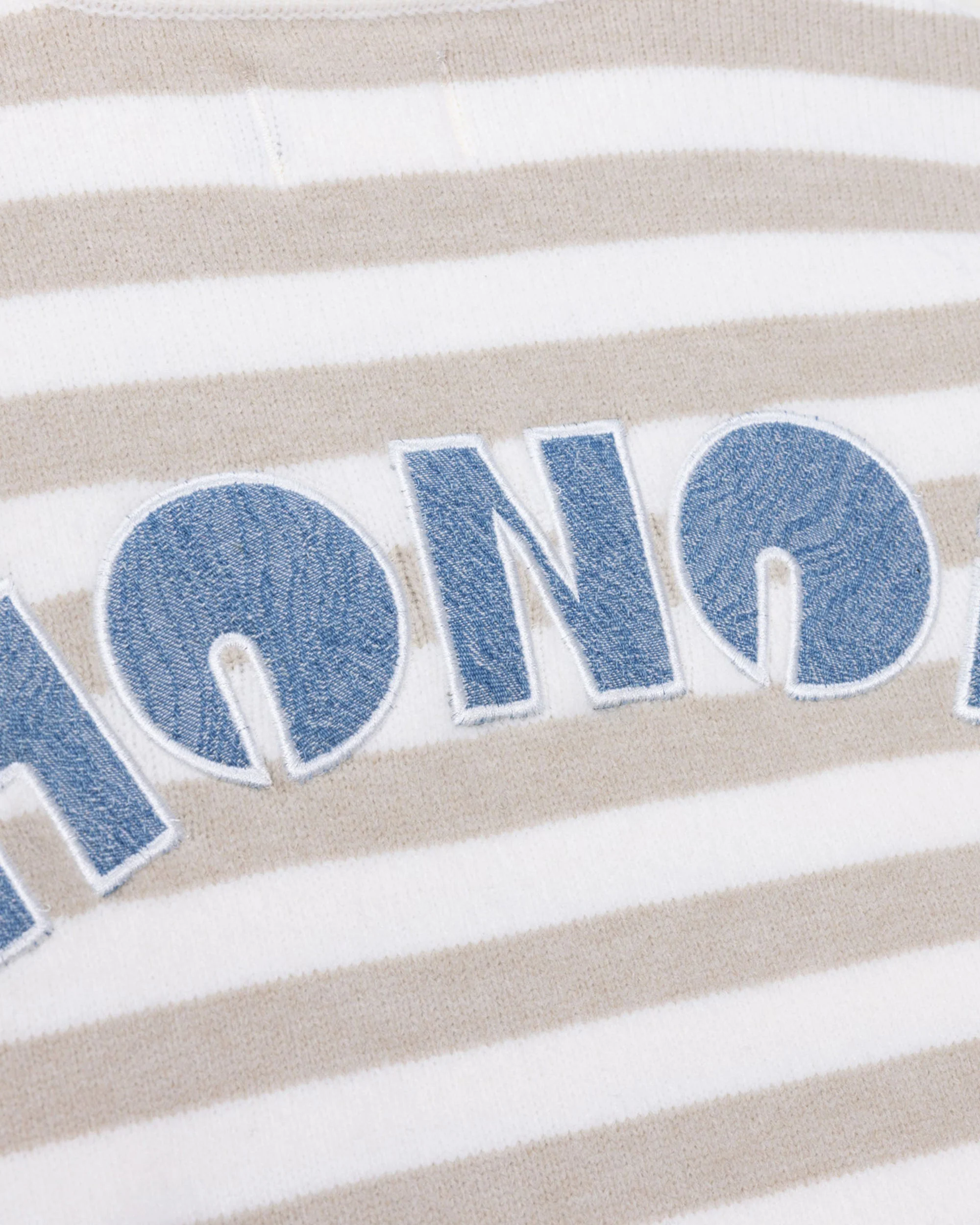 Multi Stripe Crew - Bone - Image 8