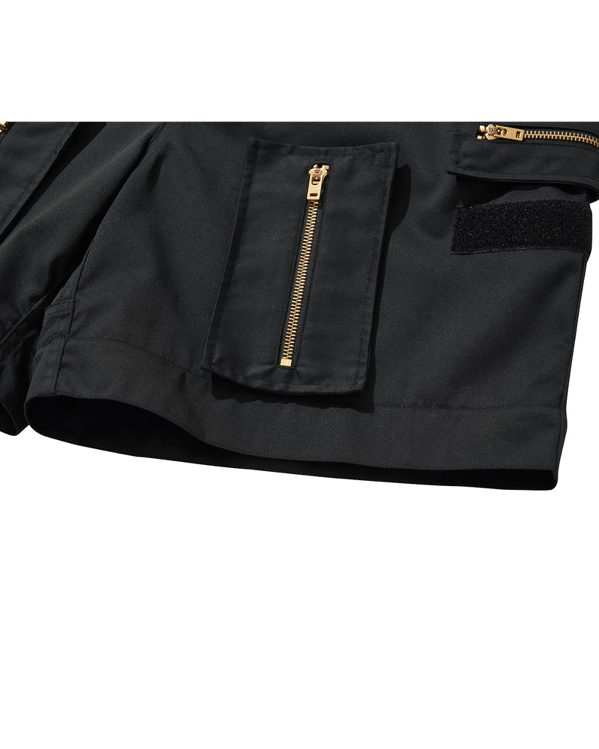 MULTI ZIP POCKET PANTS / BLACK - Image 18