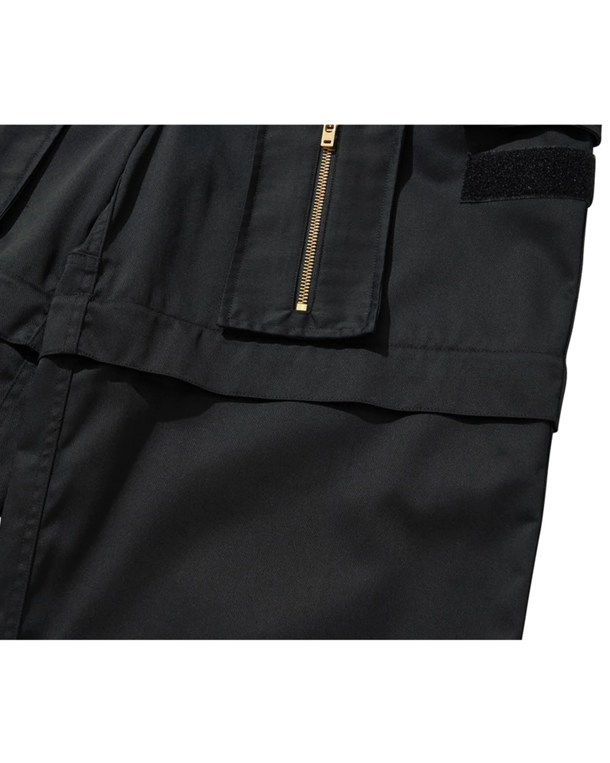 MULTI ZIP POCKET PANTS / BLACK - Image 22