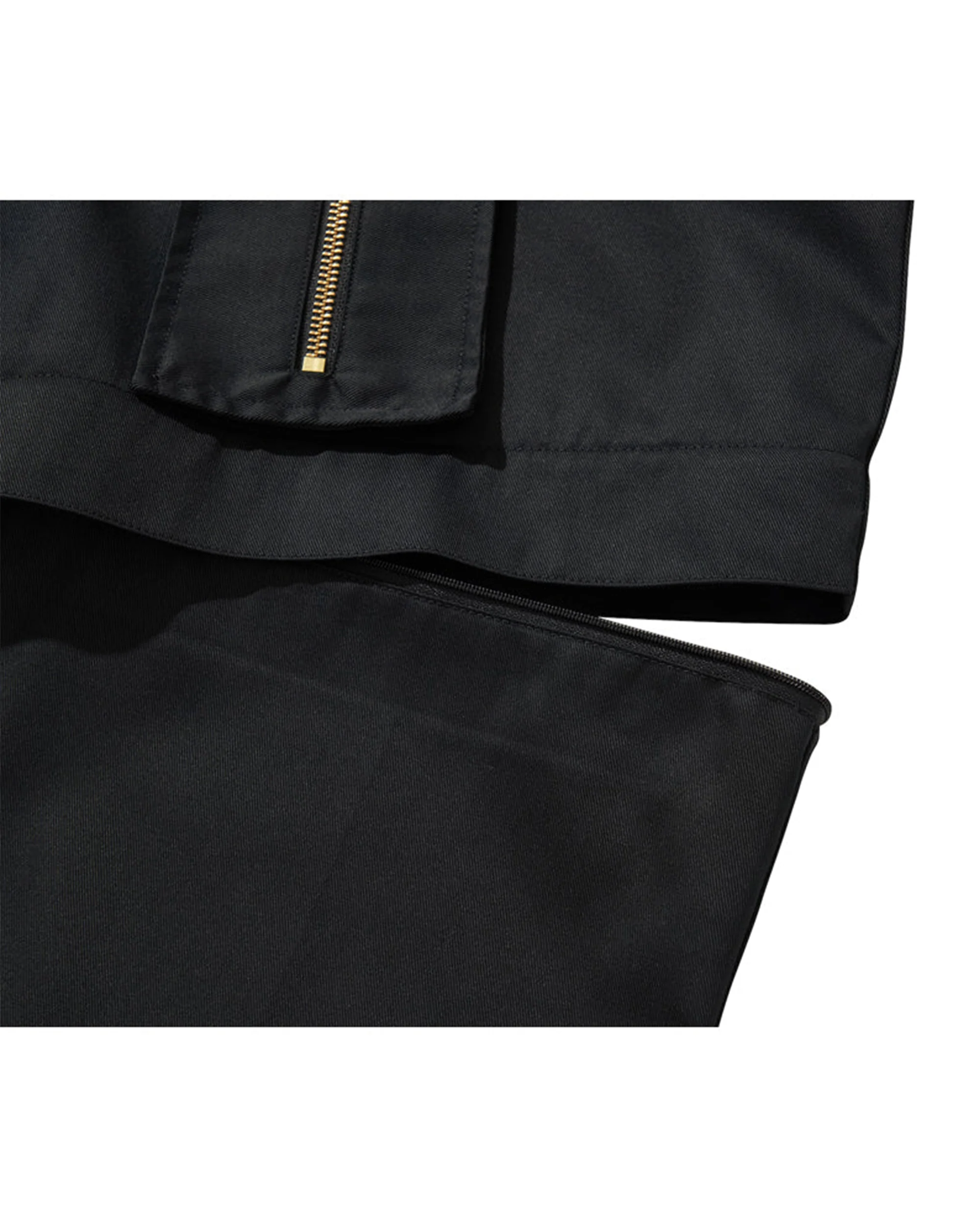 MULTI ZIP POCKET PANTS / BLACK - Image 23