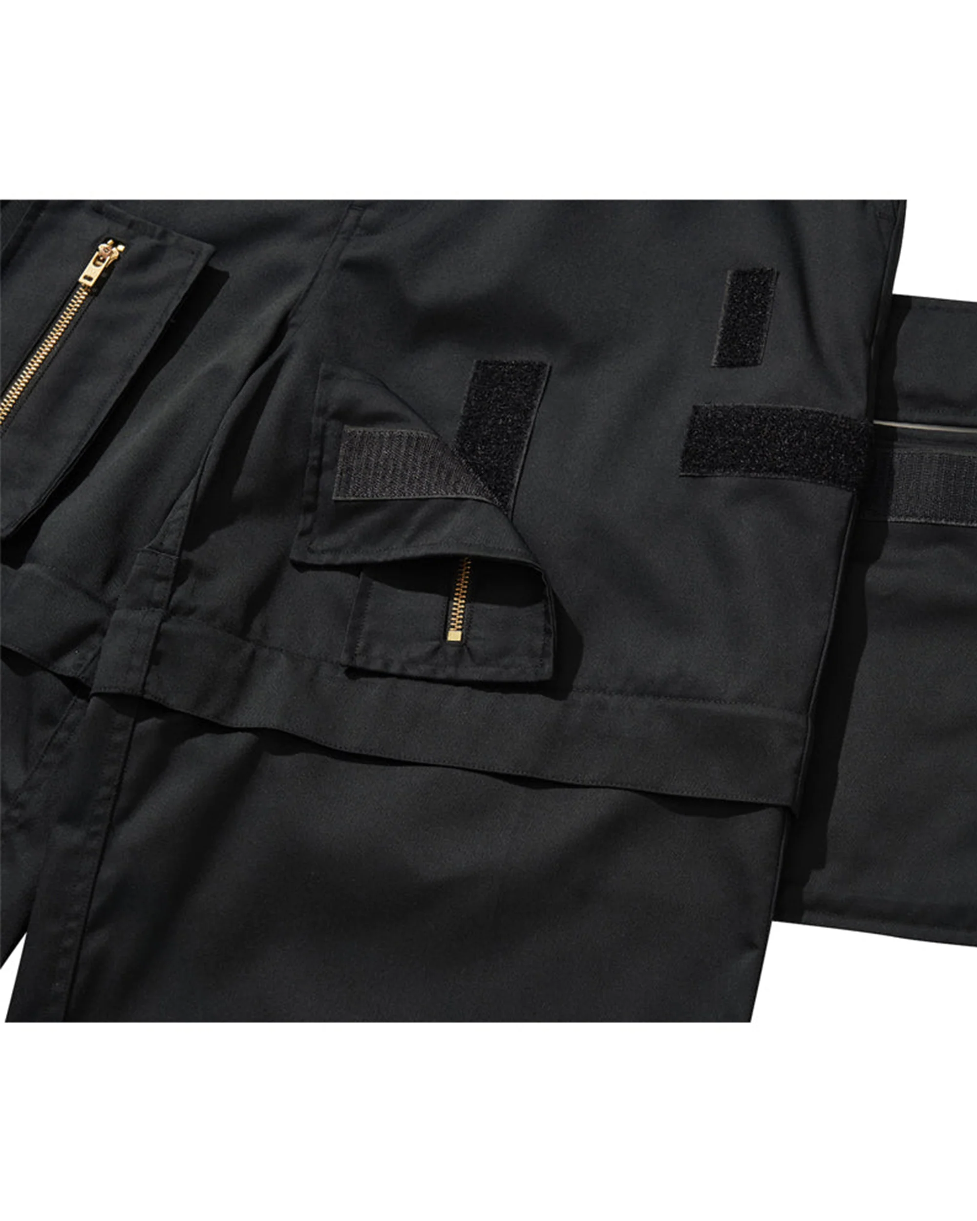 MULTI ZIP POCKET PANTS / BLACK - Image 24