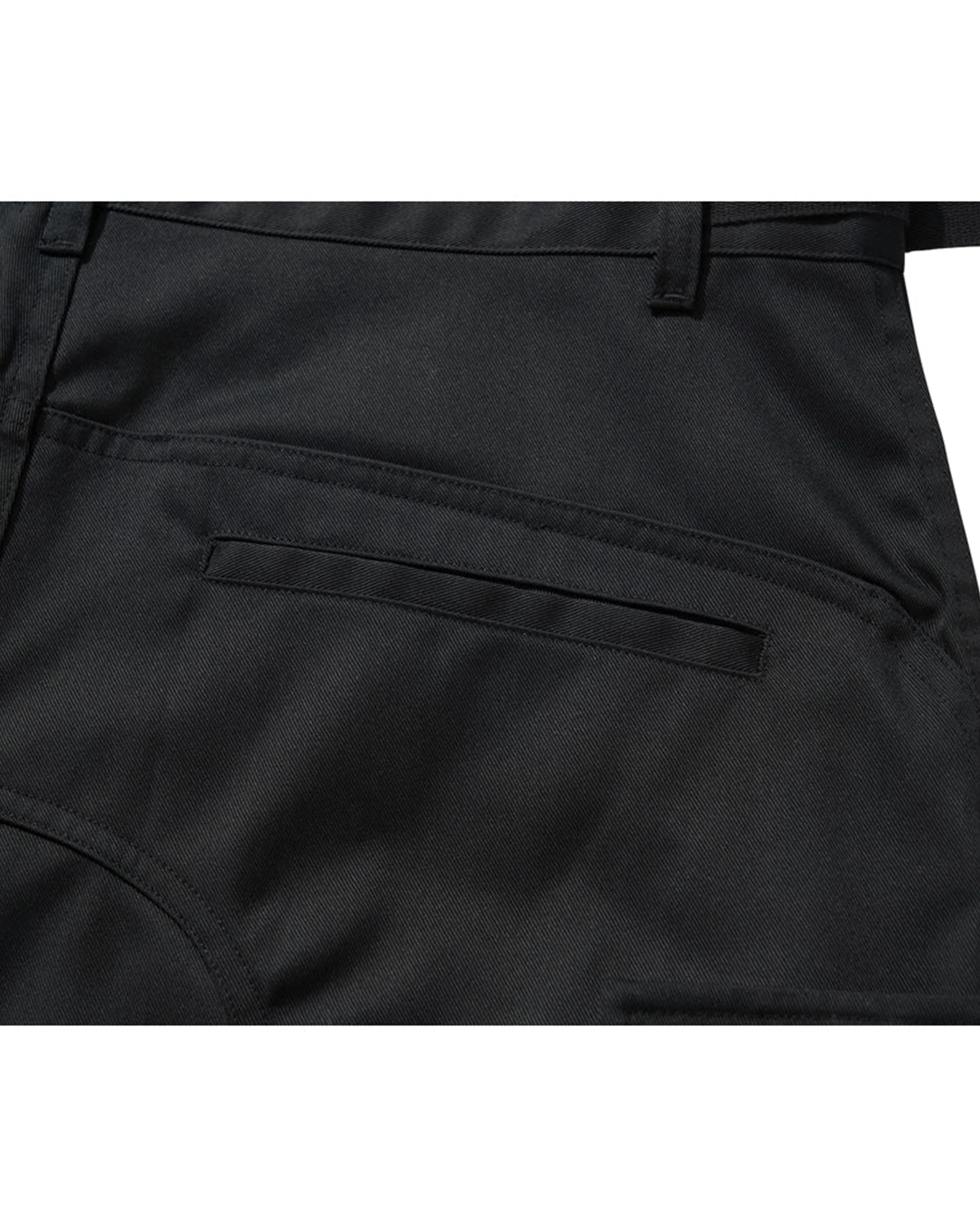 MULTI ZIP POCKET PANTS / BLACK - Image 27