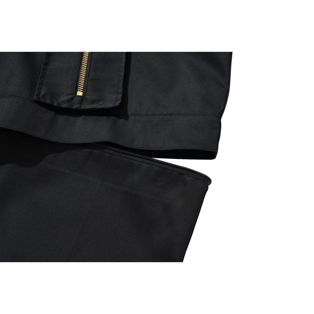 MULTI ZIP POCKET PANTS / BLACK - Image 38