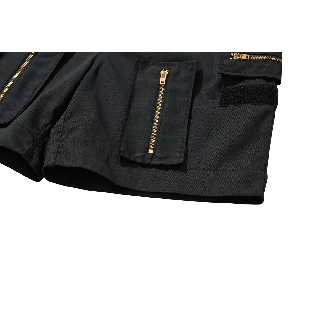 MULTI ZIP POCKET PANTS / BLACK - Image 39