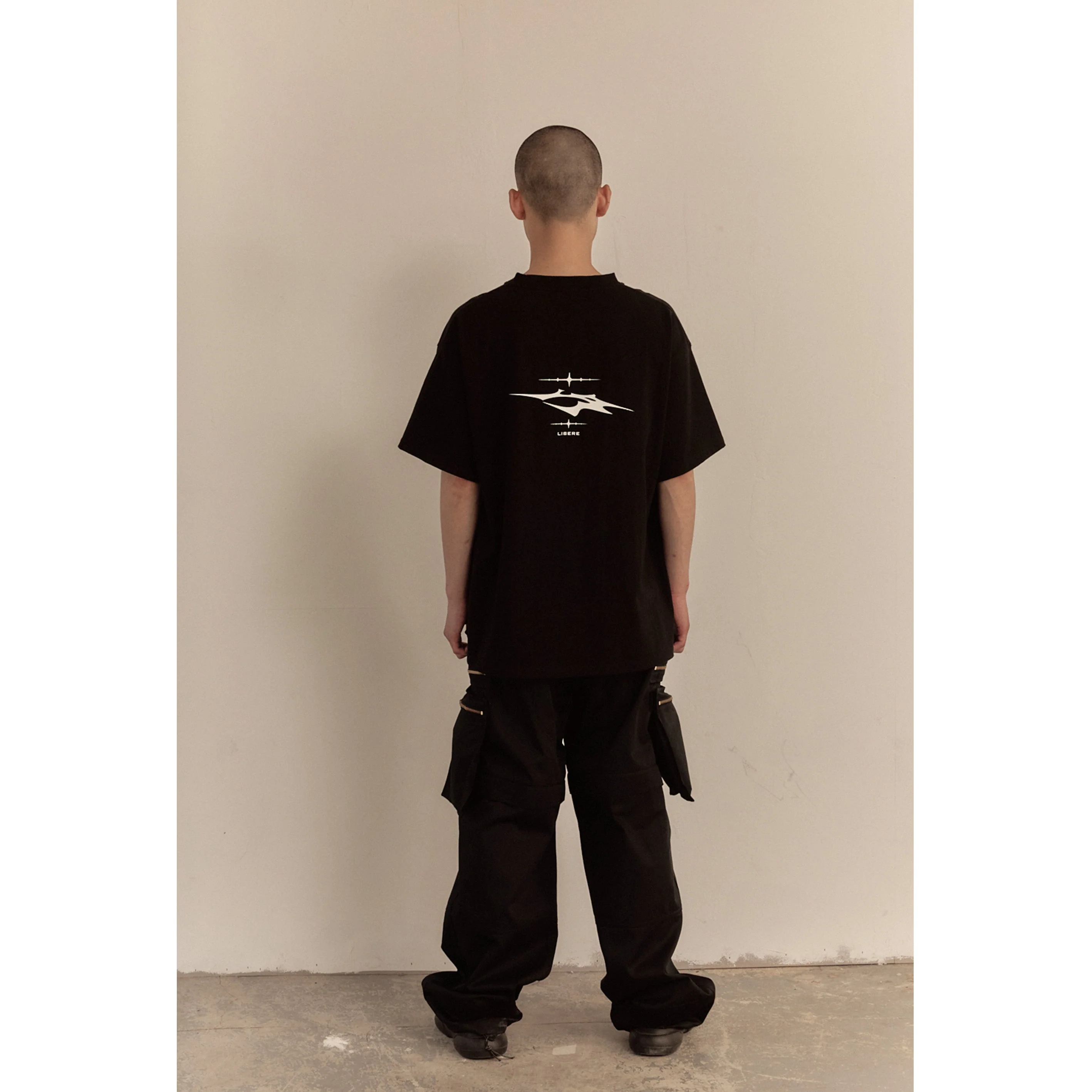 MULTI ZIP POCKET PANTS / BLACK - Image 48
