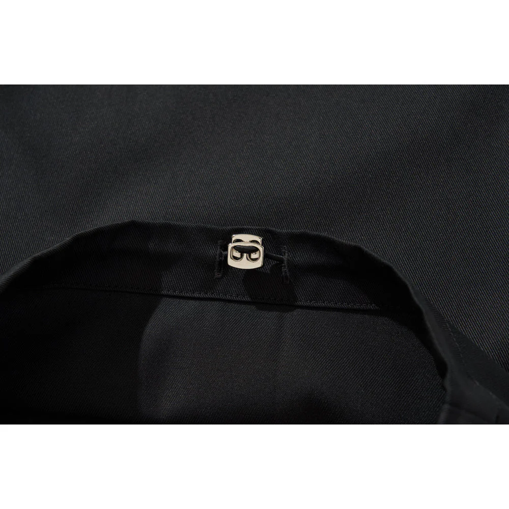 MULTI ZIP POCKET PANTS / BLACK - Image 70
