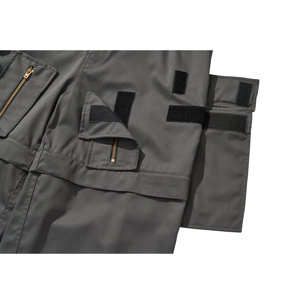 MULTI ZIP POCKET PANTS / CHARCOAL - Image 38