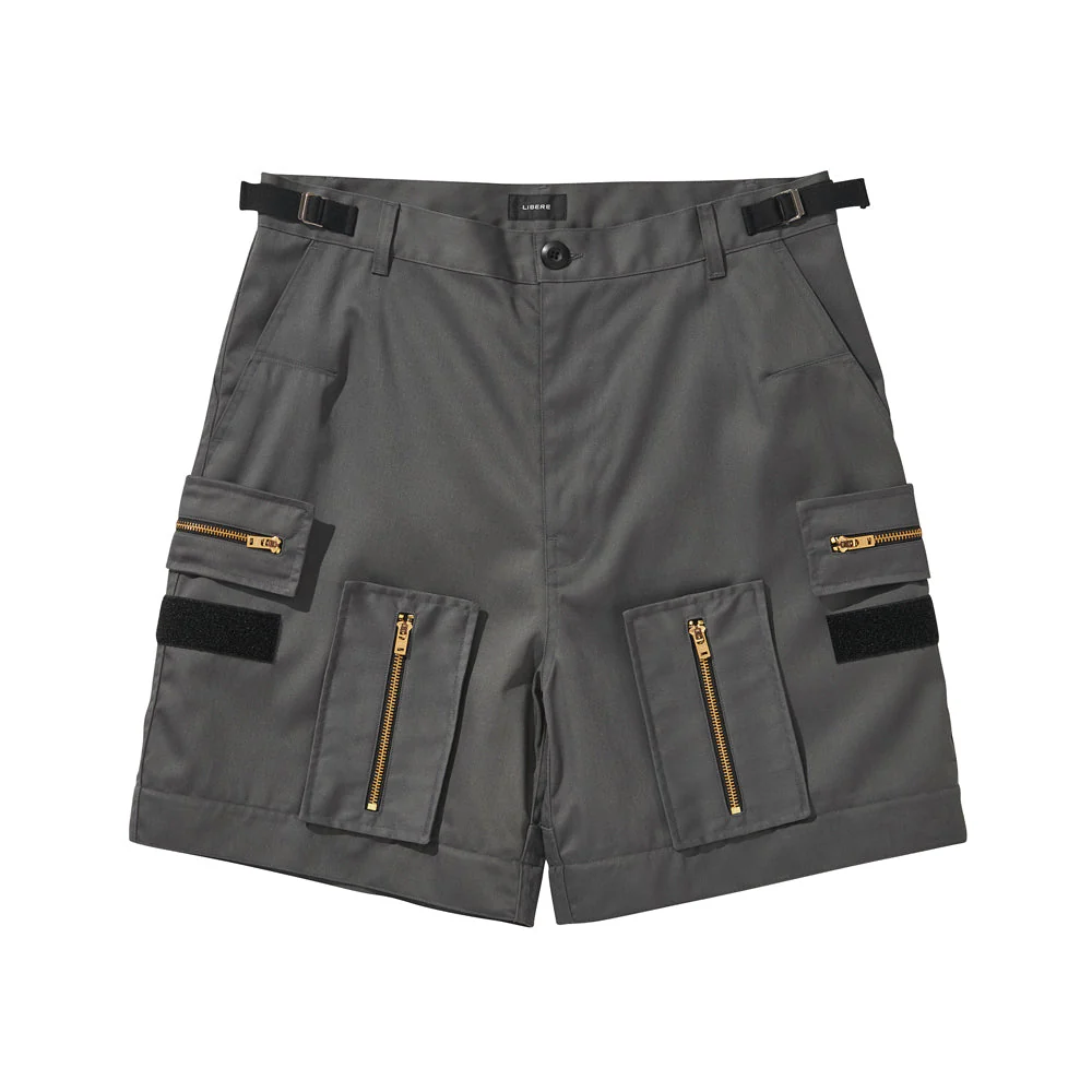 MULTI ZIP POCKET PANTS / CHARCOAL - Image 47