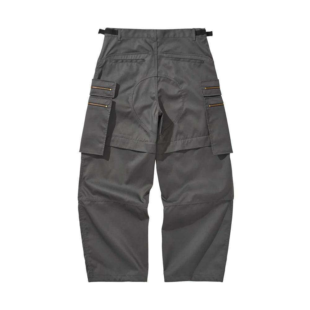MULTI ZIP POCKET PANTS / CHARCOAL - Image 66