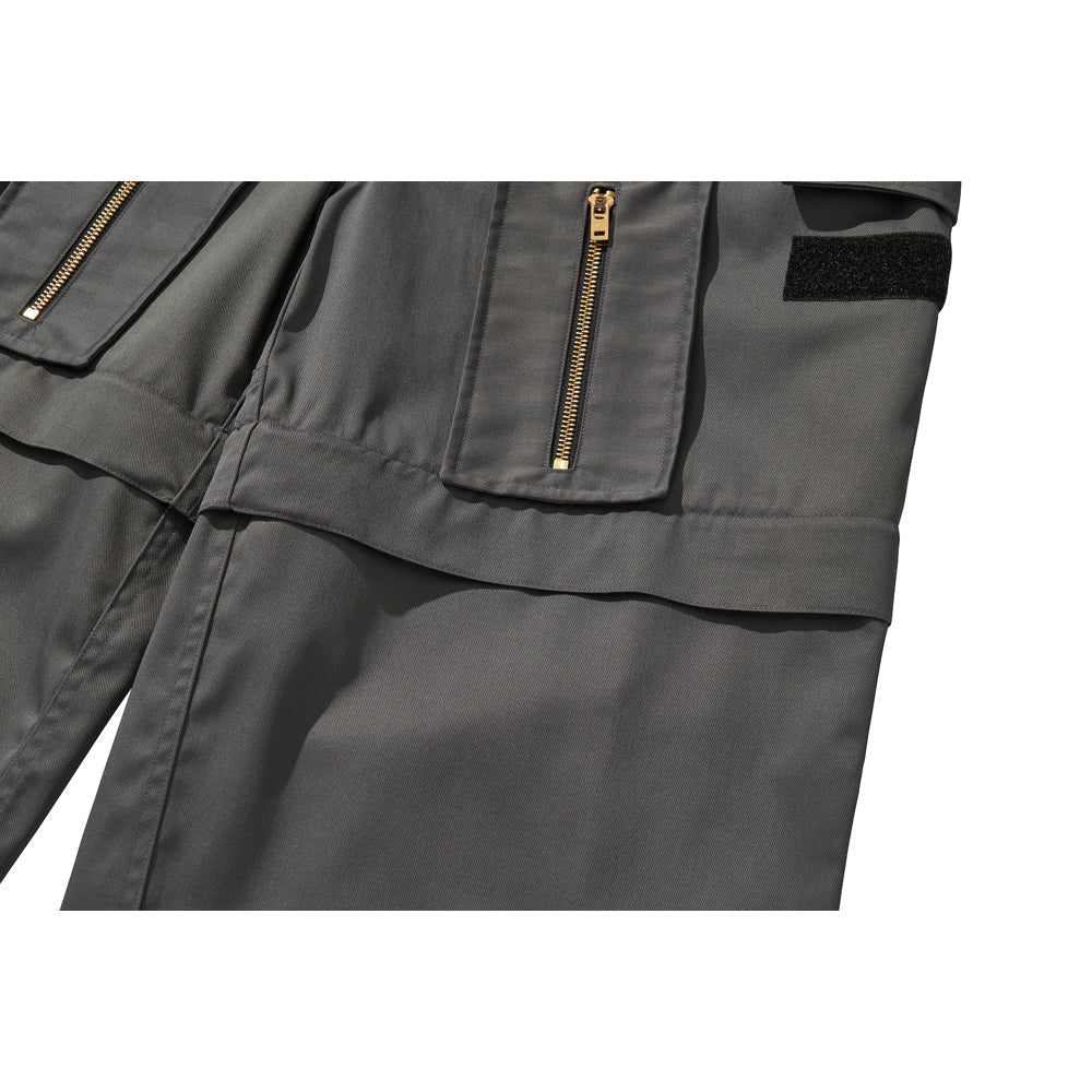 MULTI ZIP POCKET PANTS / CHARCOAL - Image 71