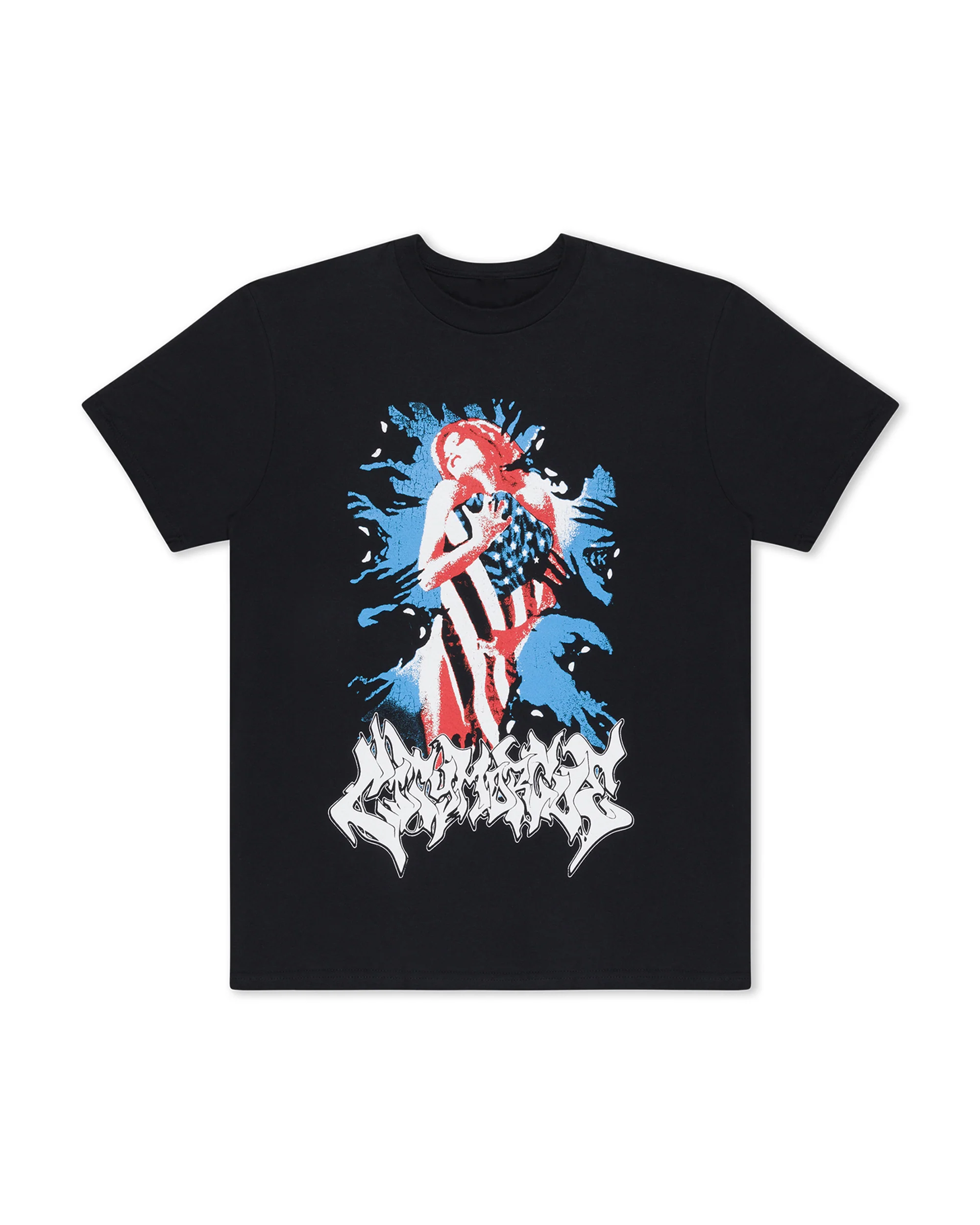 MY BLOODY AMERICA FLAG TEE