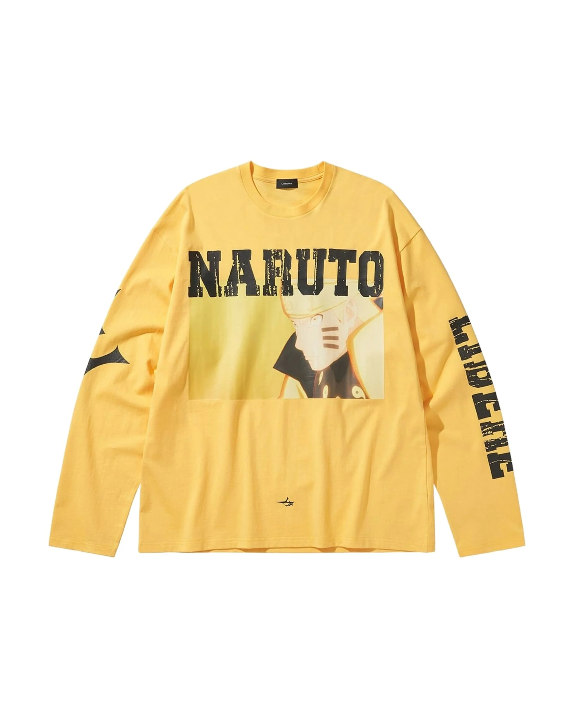 NARUTO LONG SLEEVE T-SHIRTS / YELLOW
