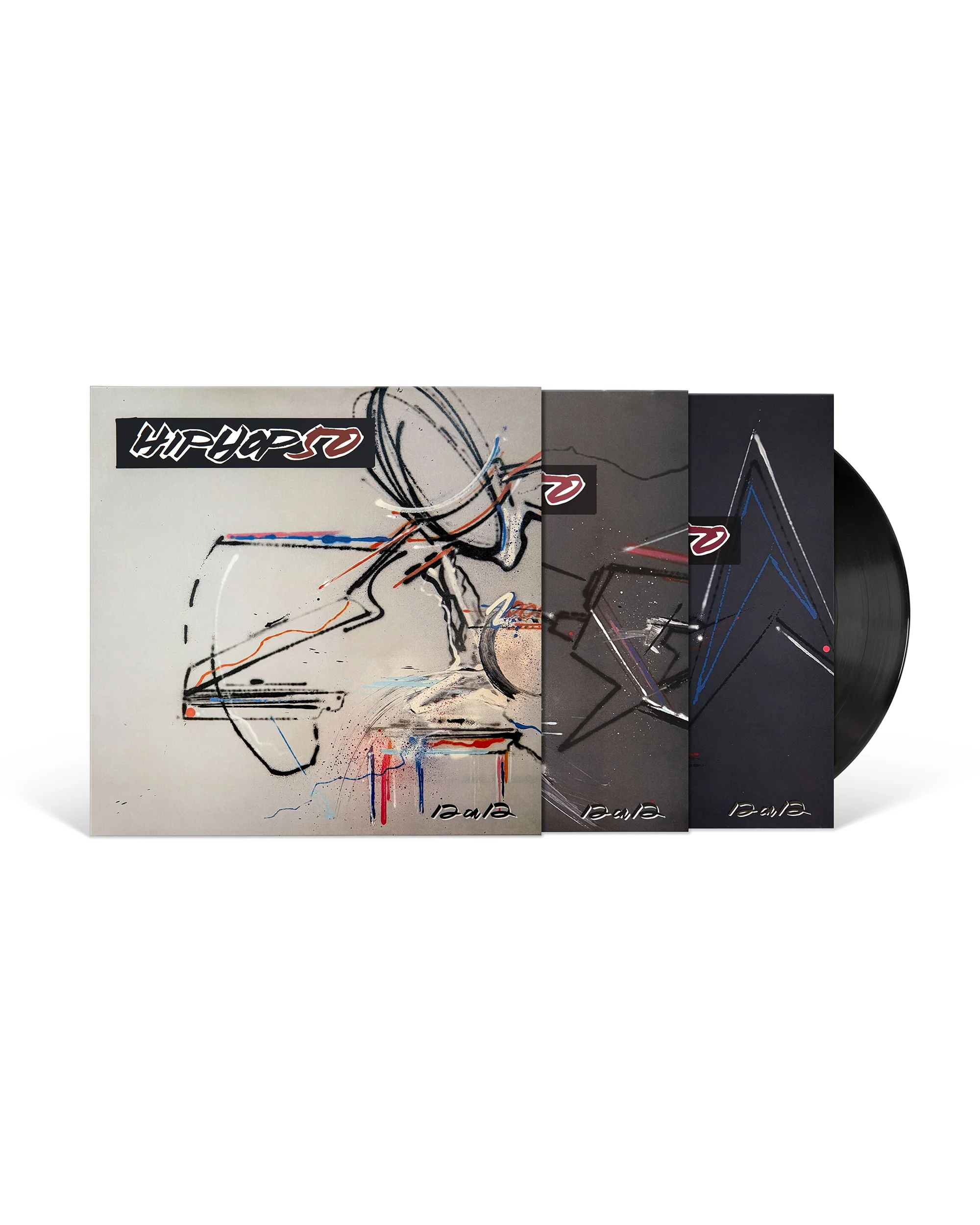 Nas x Futura Hip Hop 50 Vinyl Records Triptych