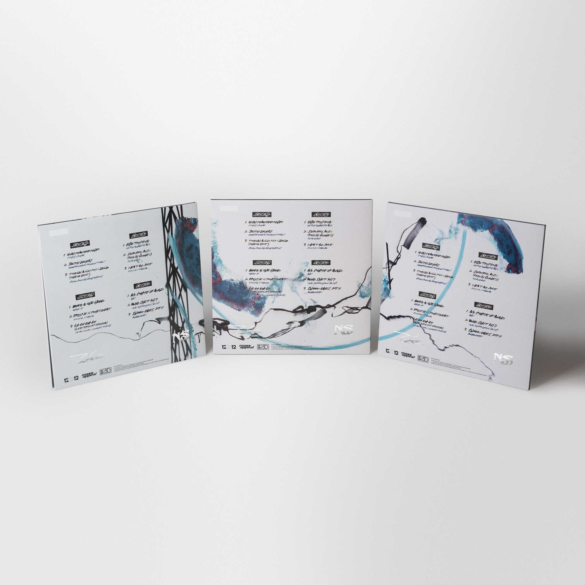 Nas x Futura Hip Hop 50 Vinyl Records Triptych - Image 11