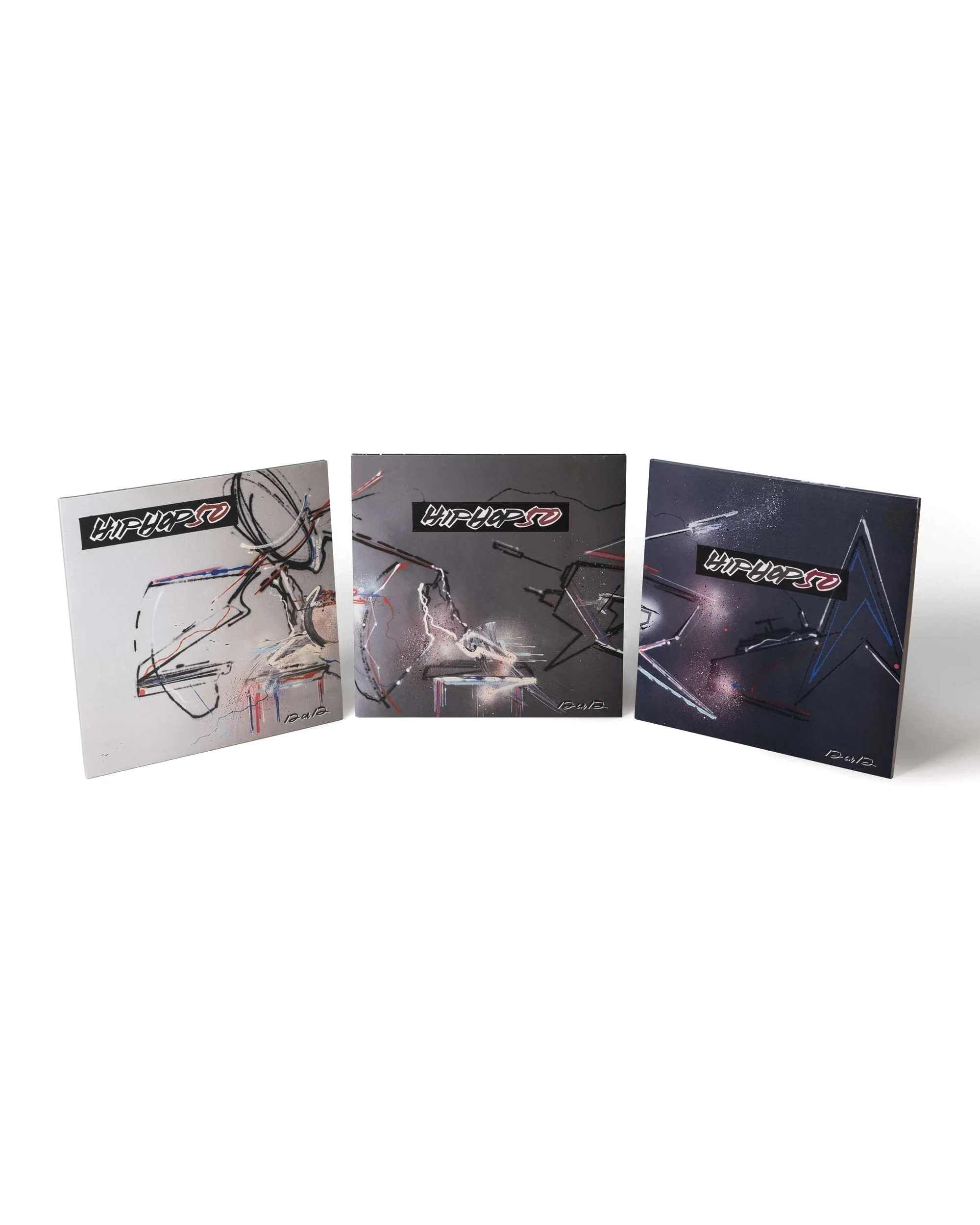 Nas x Futura Hip Hop 50 Vinyl Records Triptych - Image 2