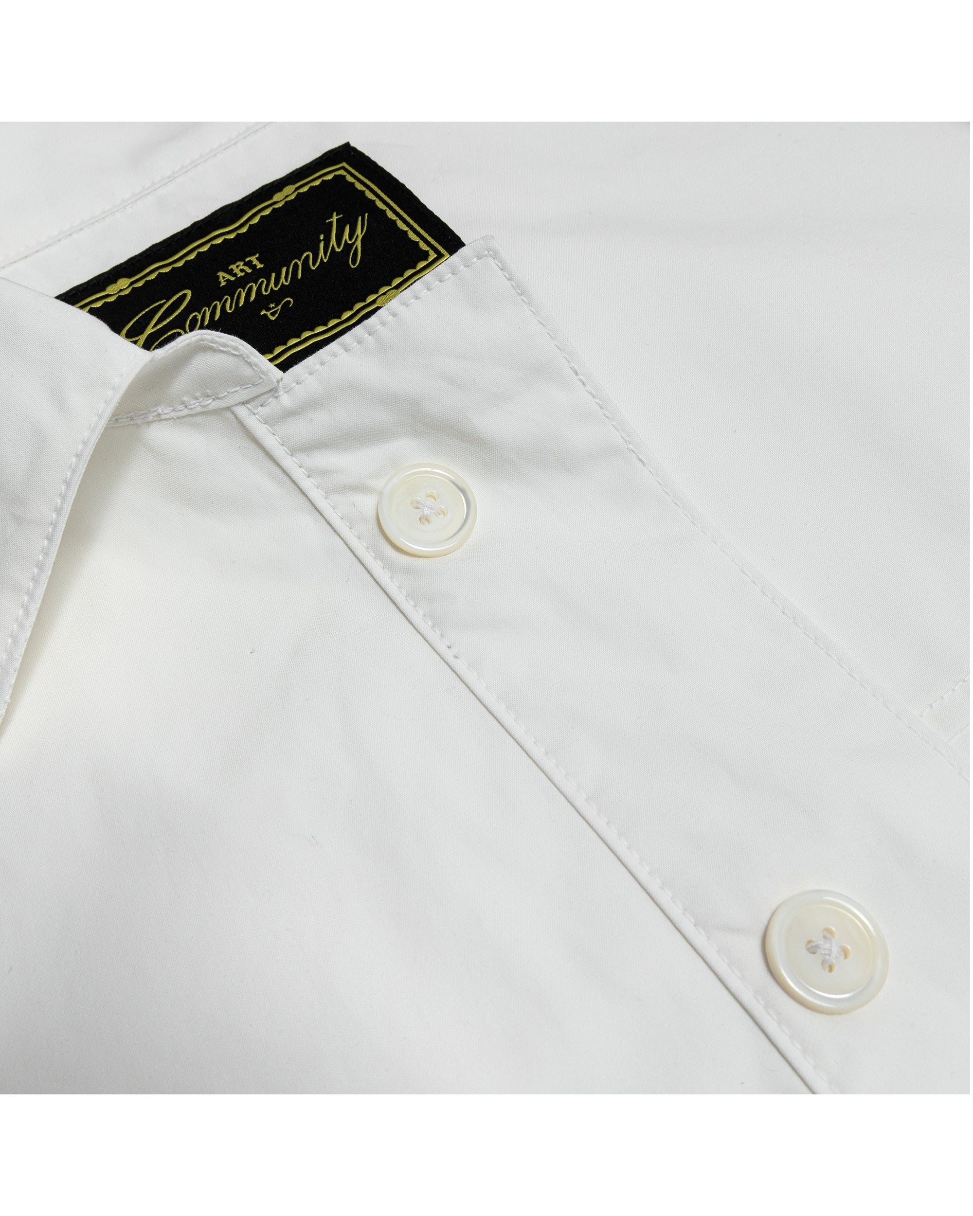 Natural Japanese Poplin 3/4 Button-Up - Image 2