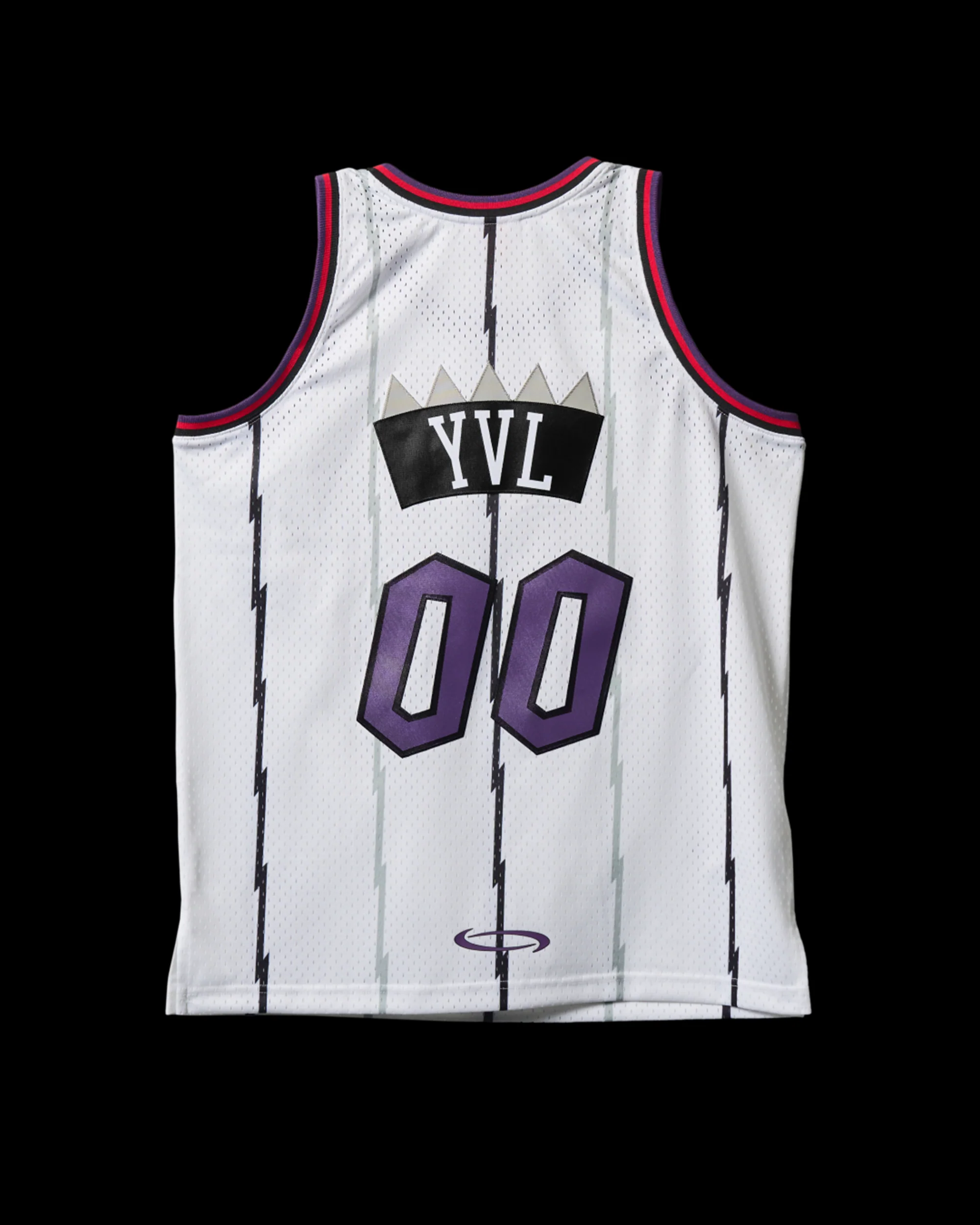 NBA PLAYBOI CARTI X M&N JERSEY TORONTO RAPTORS 1998 (WHITE) - Image 2