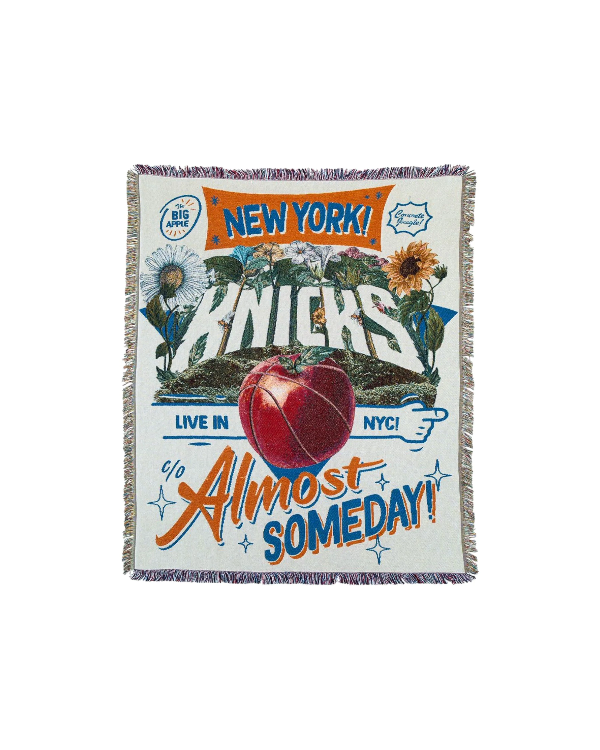 NBA Tapestry Blanket - New York Knicks