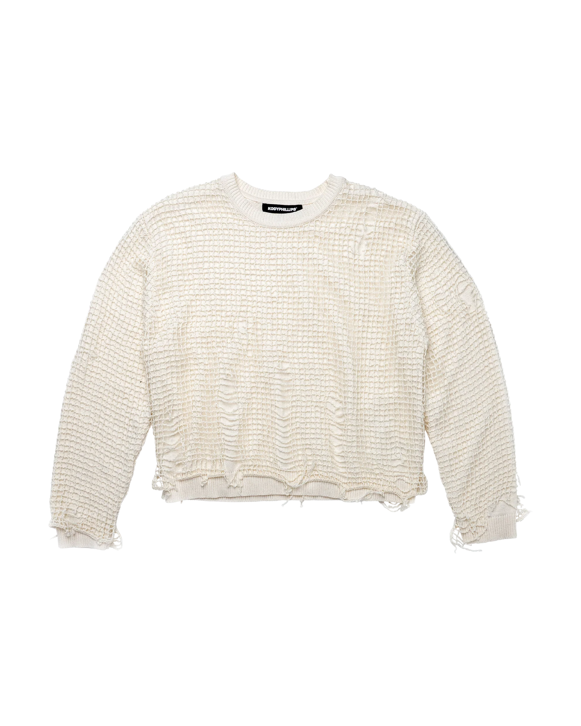 Netted Sweater CREAM