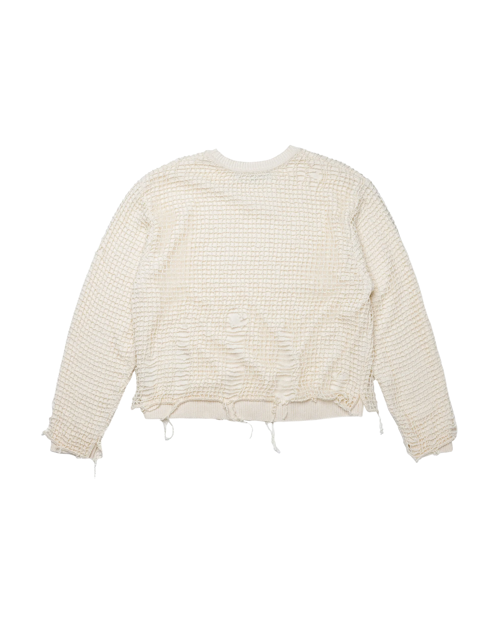 Netted Sweater CREAM - Image 3