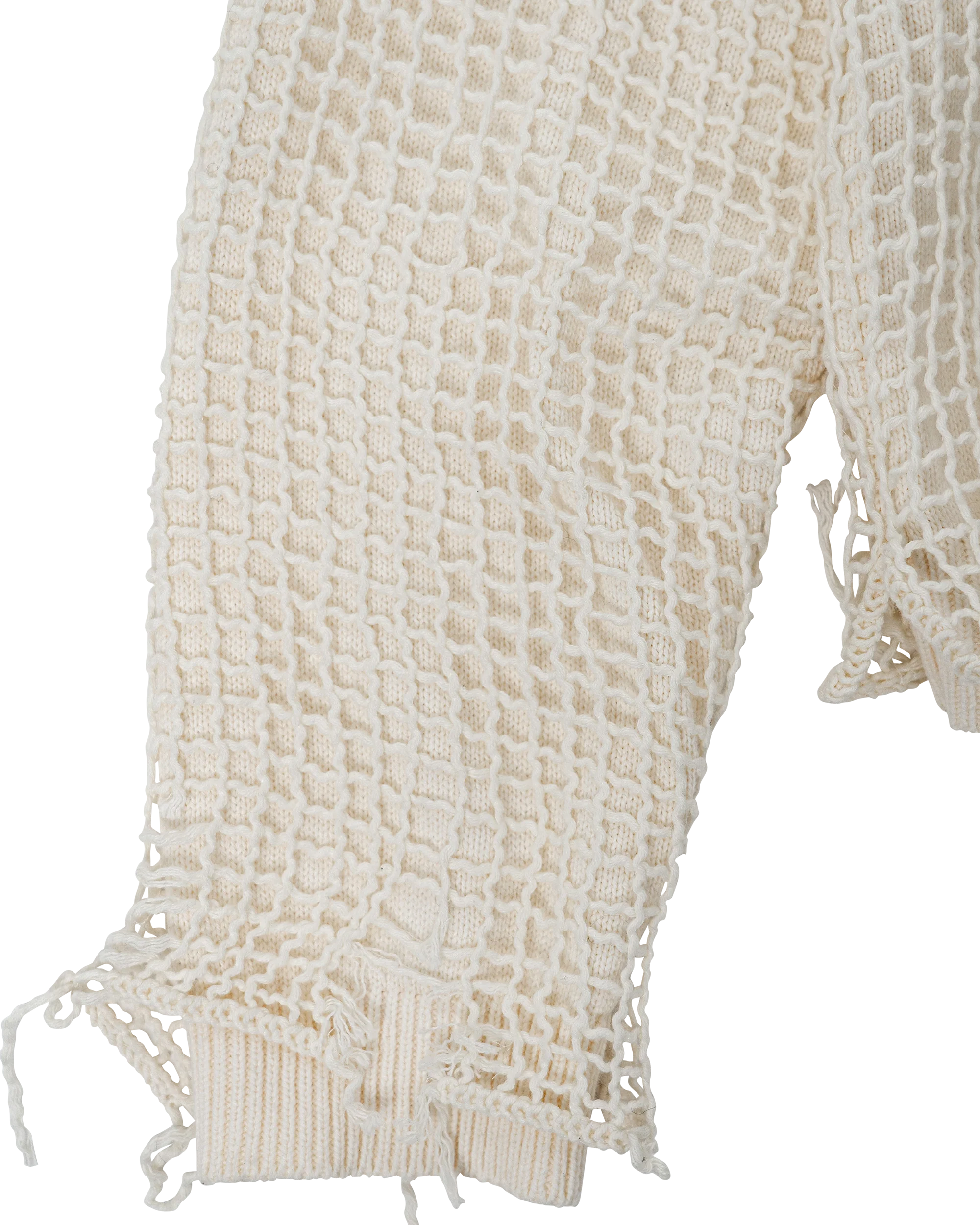 Netted Sweater CREAM - Image 7