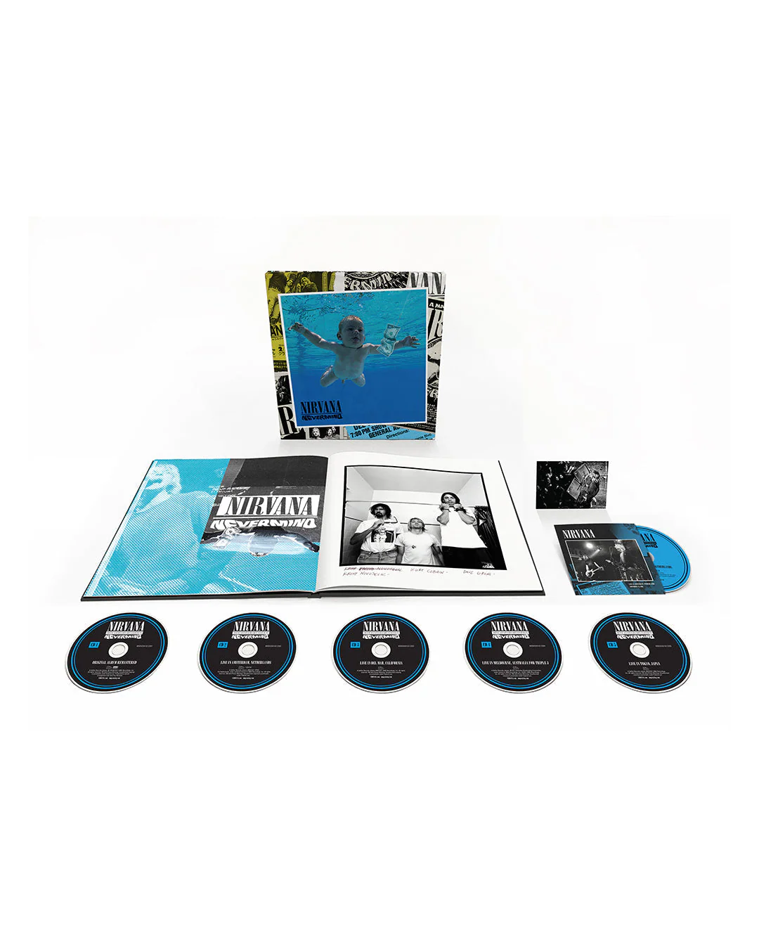 Nevermind 30th Anniversary Deluxe 5CD + Blu-Ray