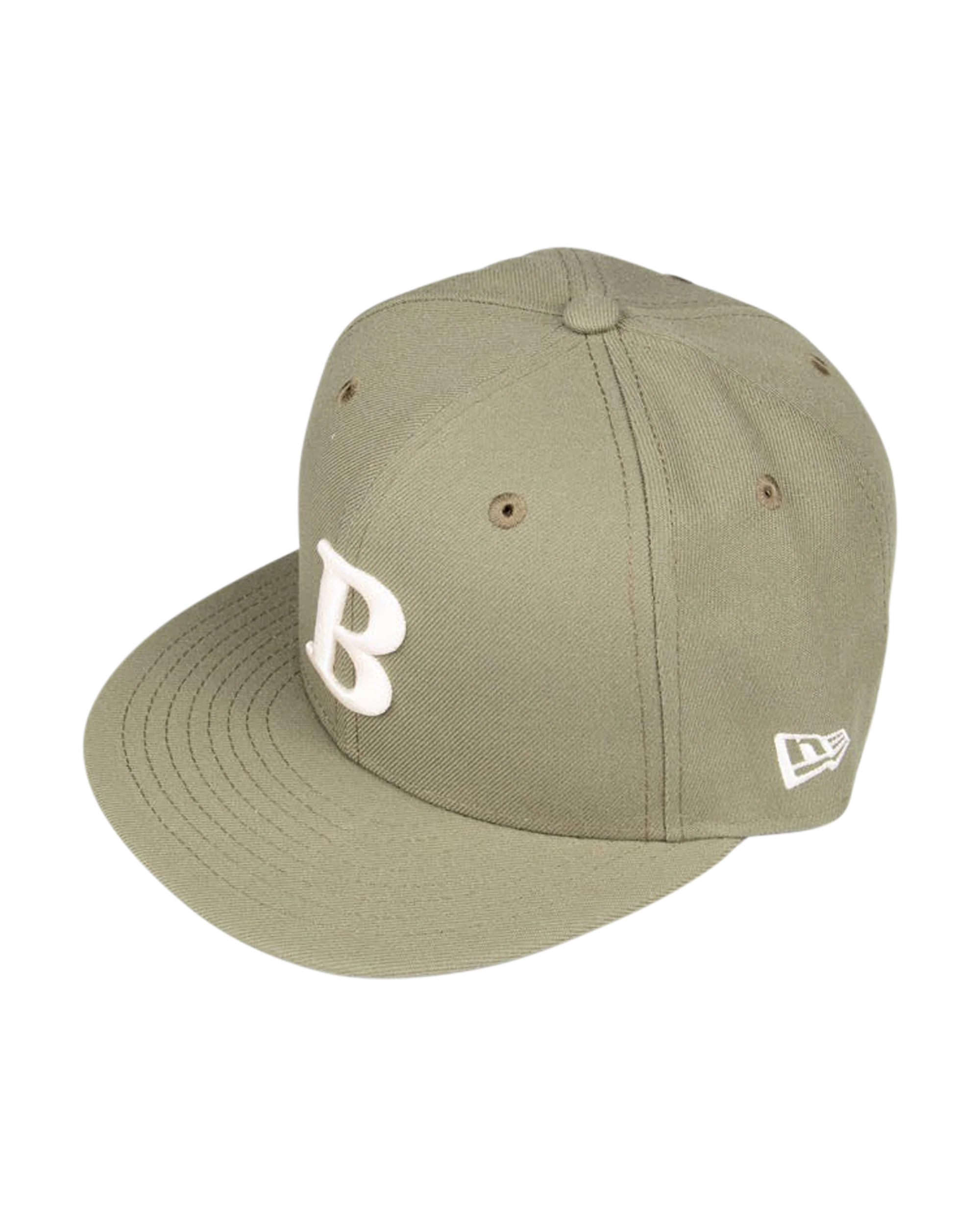 New Era B Logo Cap - Mark Green - Image 3