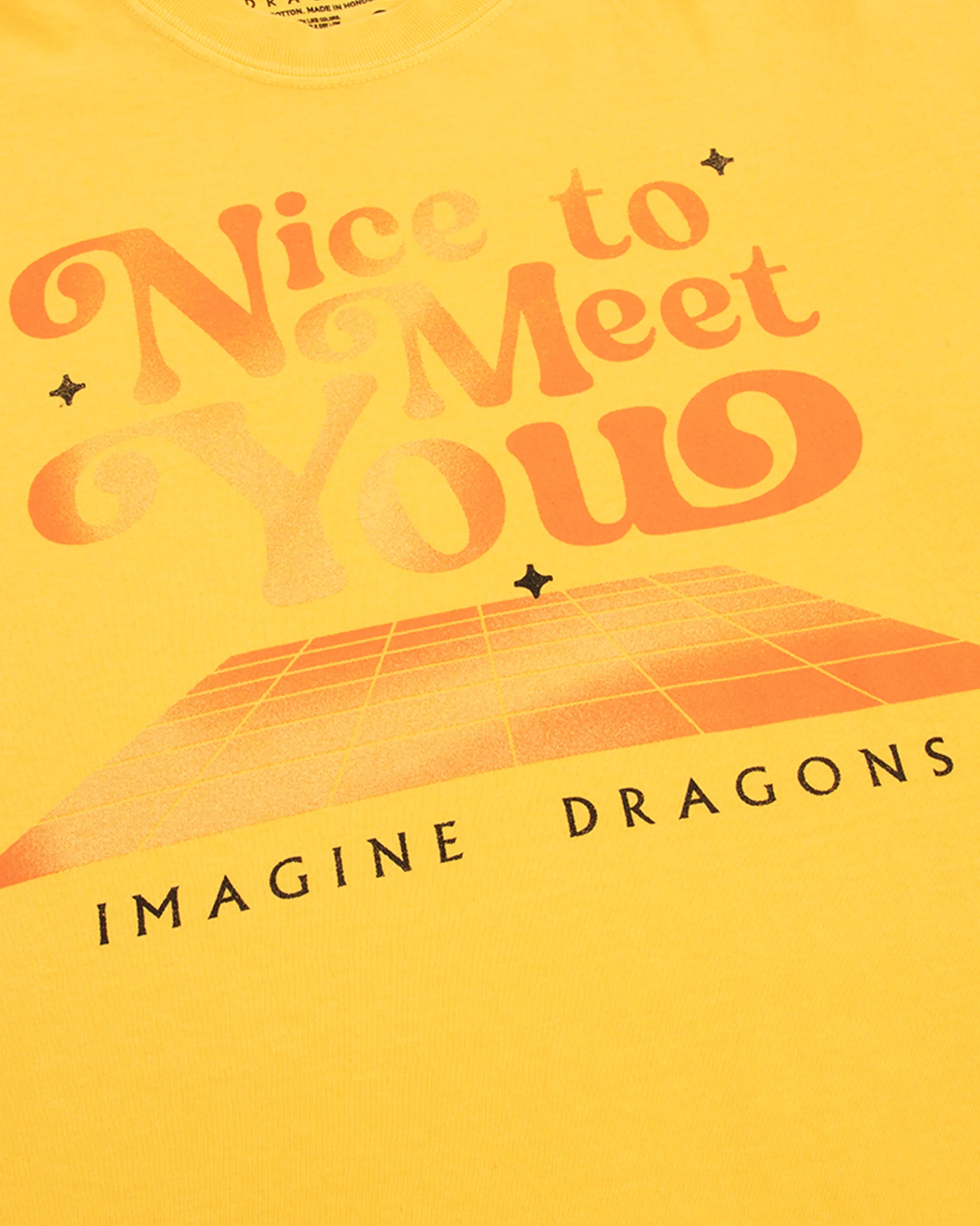 Nice to Meet You Orange Tee - Image 2