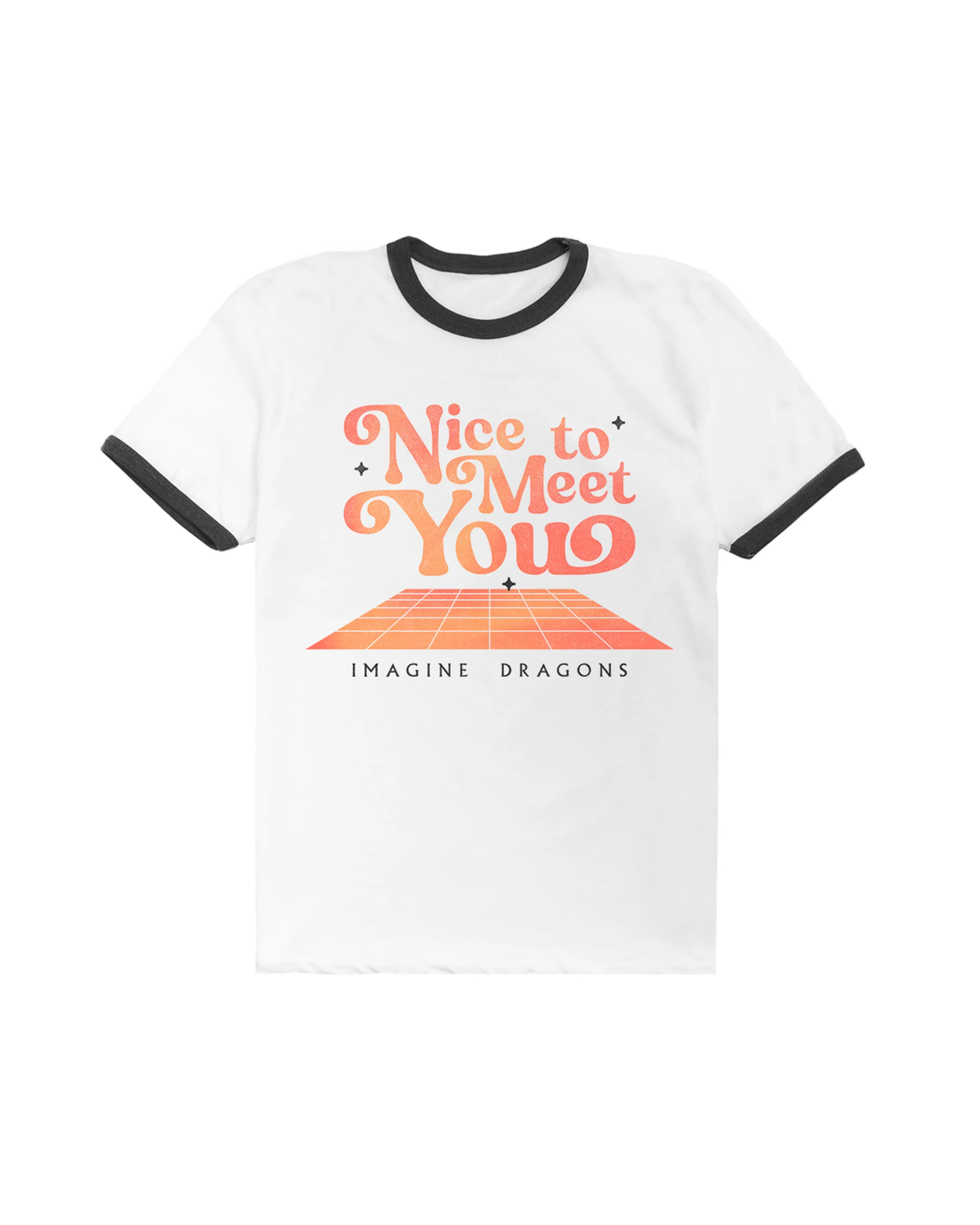 Nice to Meet You Ringer Tee
