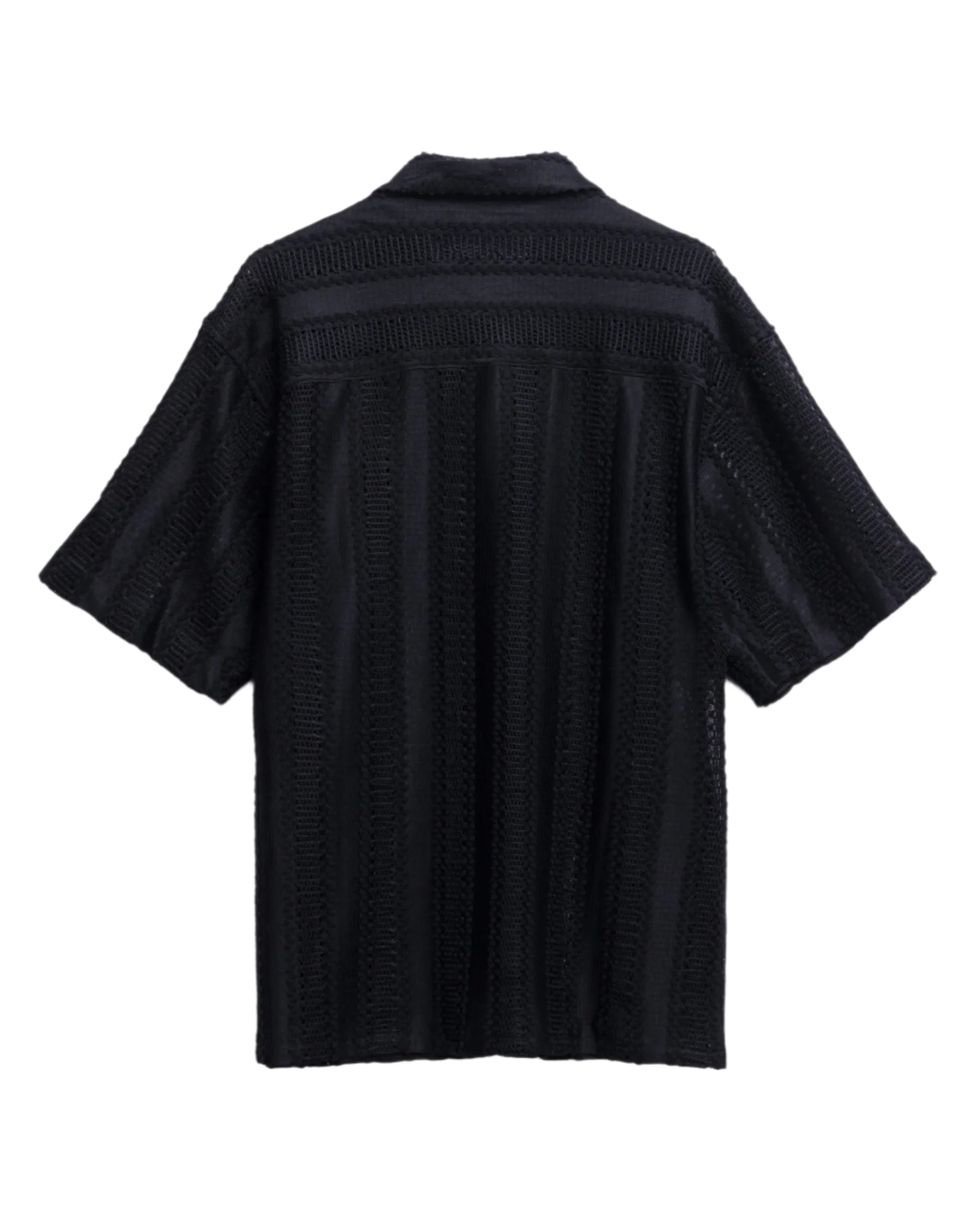 NIGHT BLACK KNIT SHIRT - Image 2