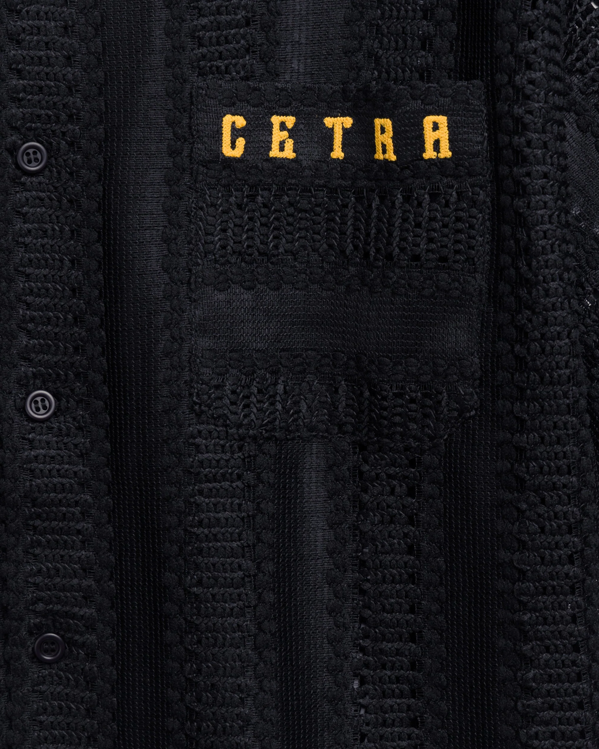 NIGHT BLACK KNIT SHIRT - Image 5