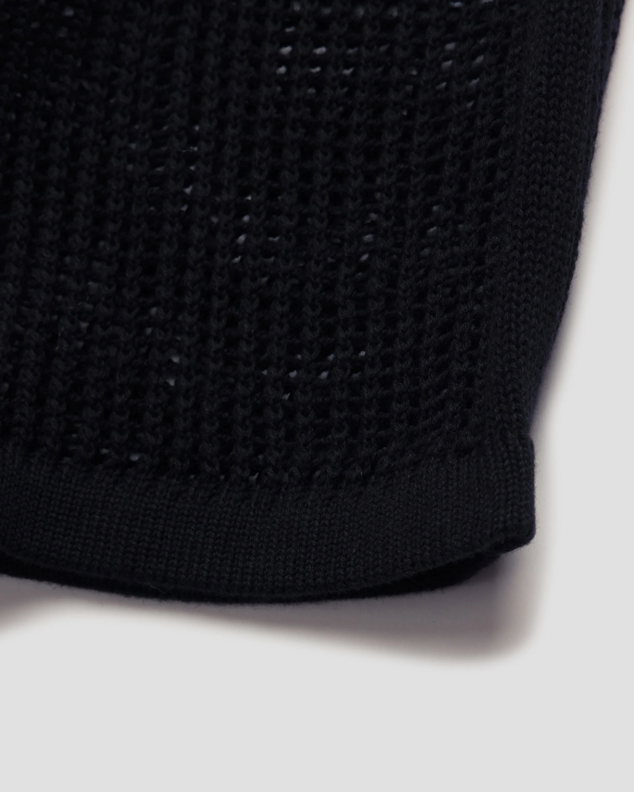 NIGHT BLACK KNITTED TANK TOP - Image 10