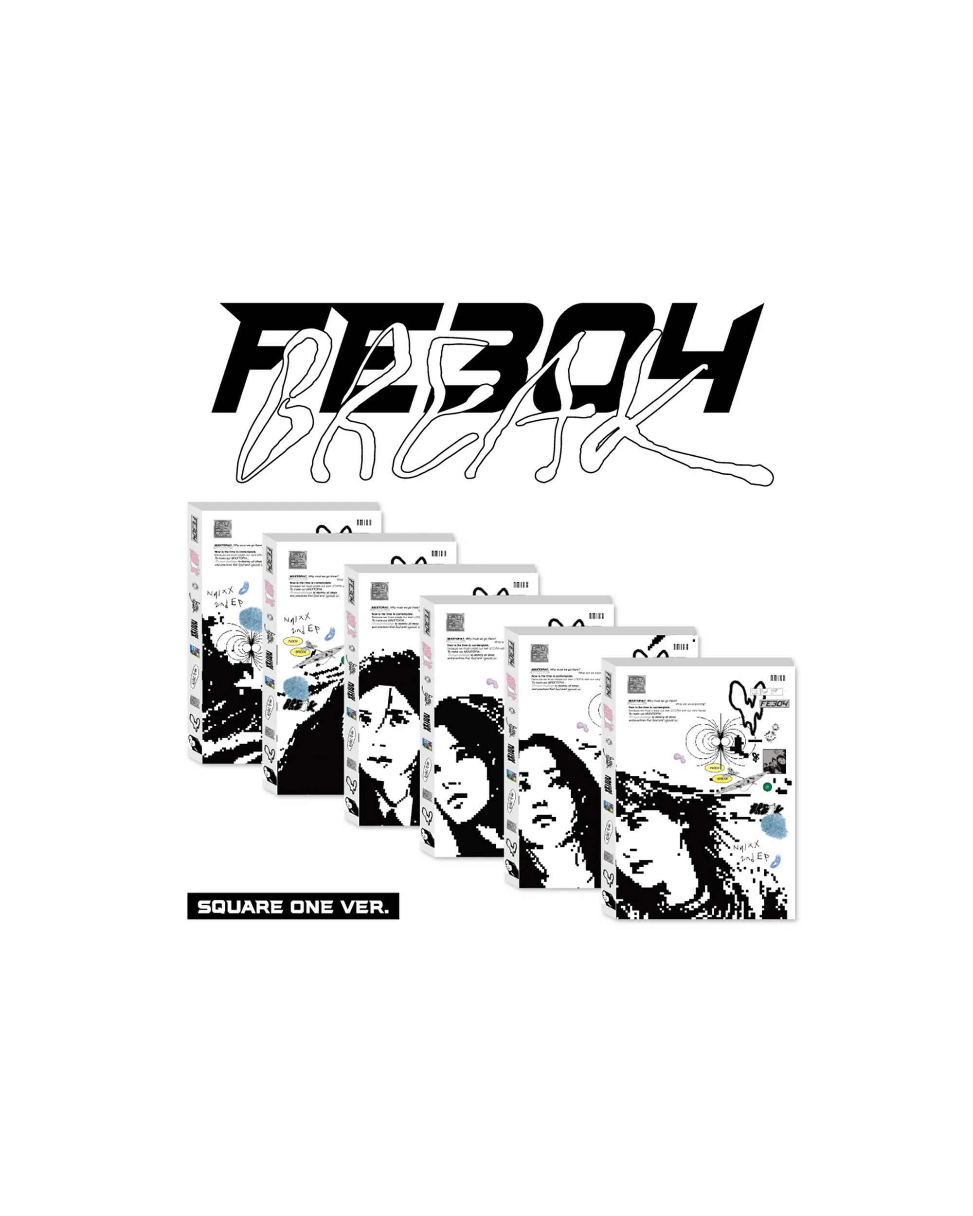 NMIXX, Fe3O4: BREAK (Square One Version) CD