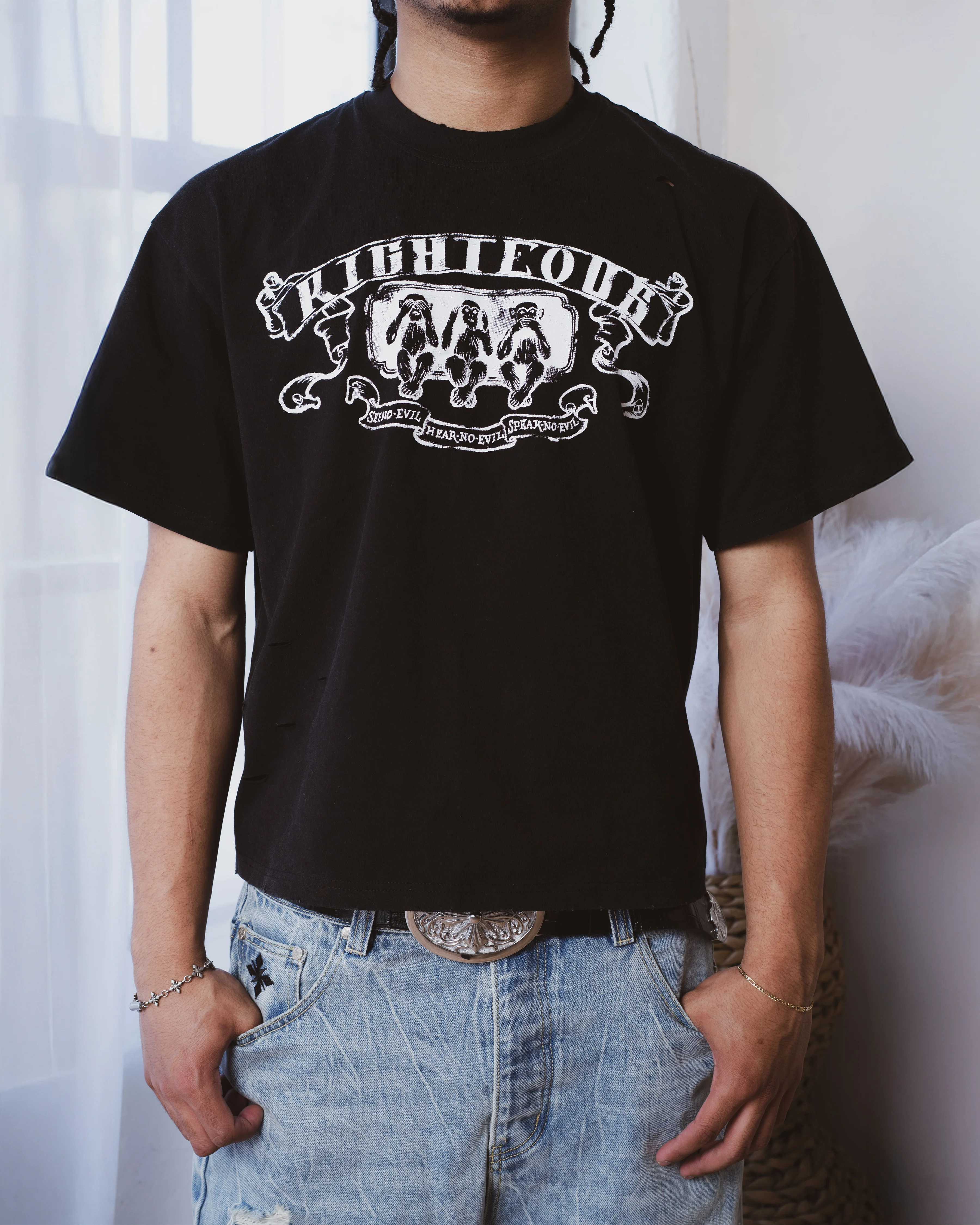 "No Evil" Tee - Image 2