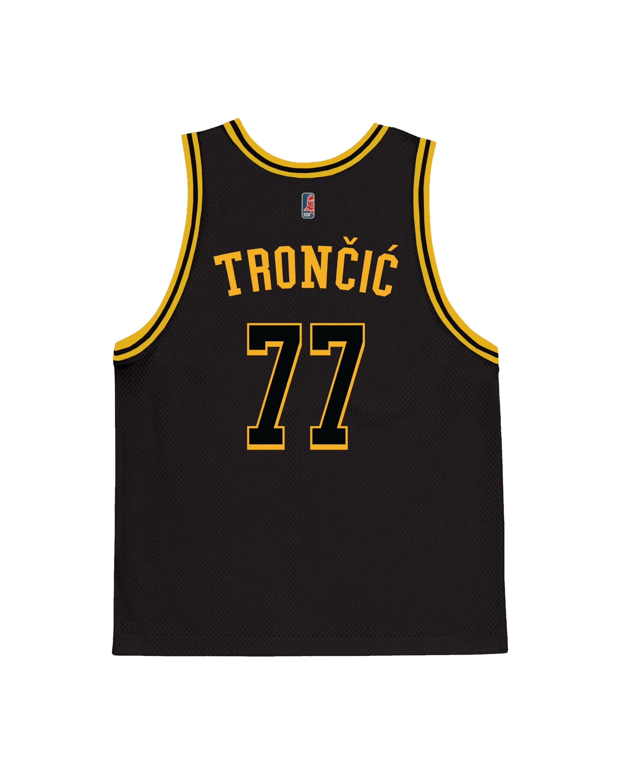 No Fakers Basketball Jersey (Black) - Image 2