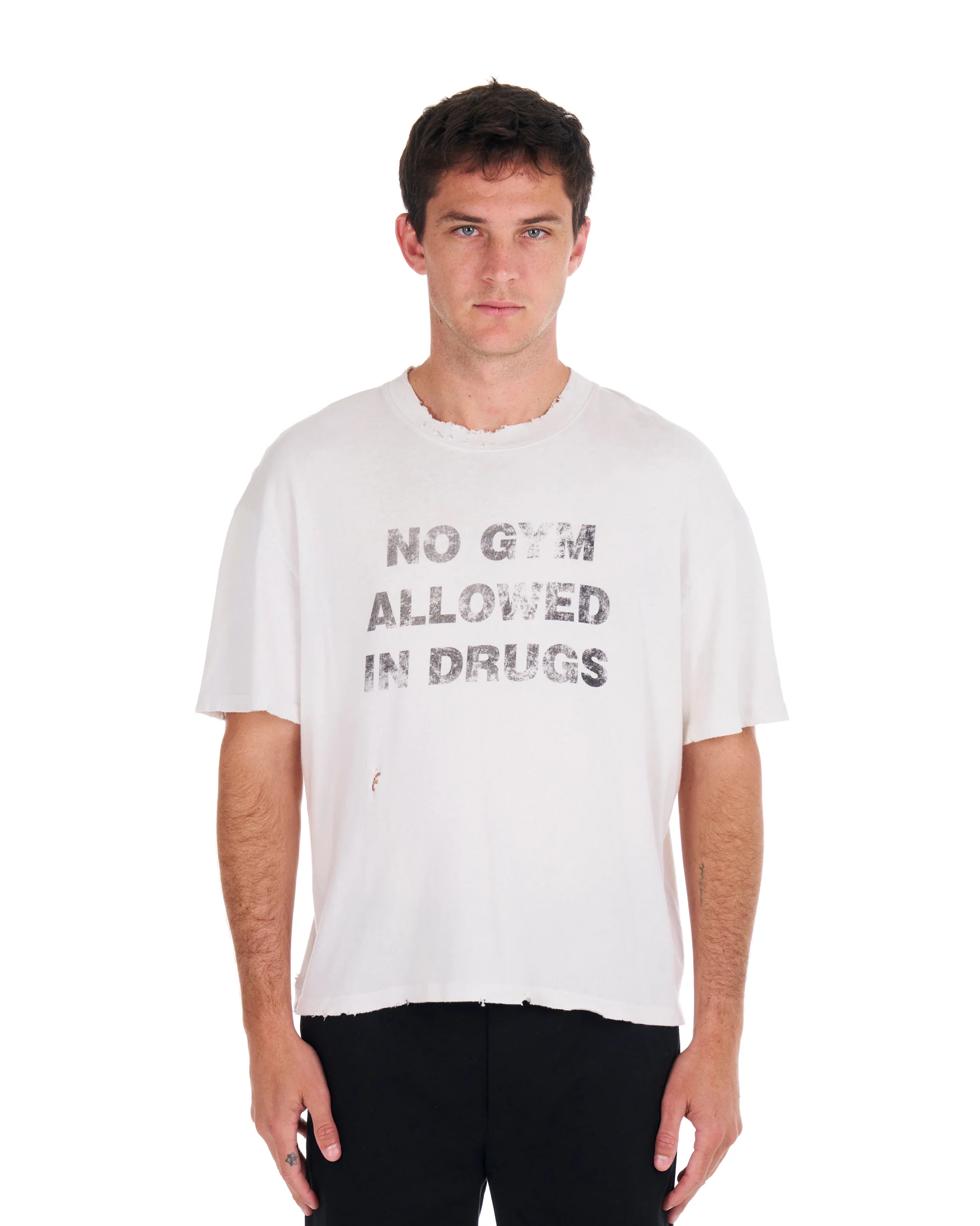 No Gym Allowed Boxy T-shirt