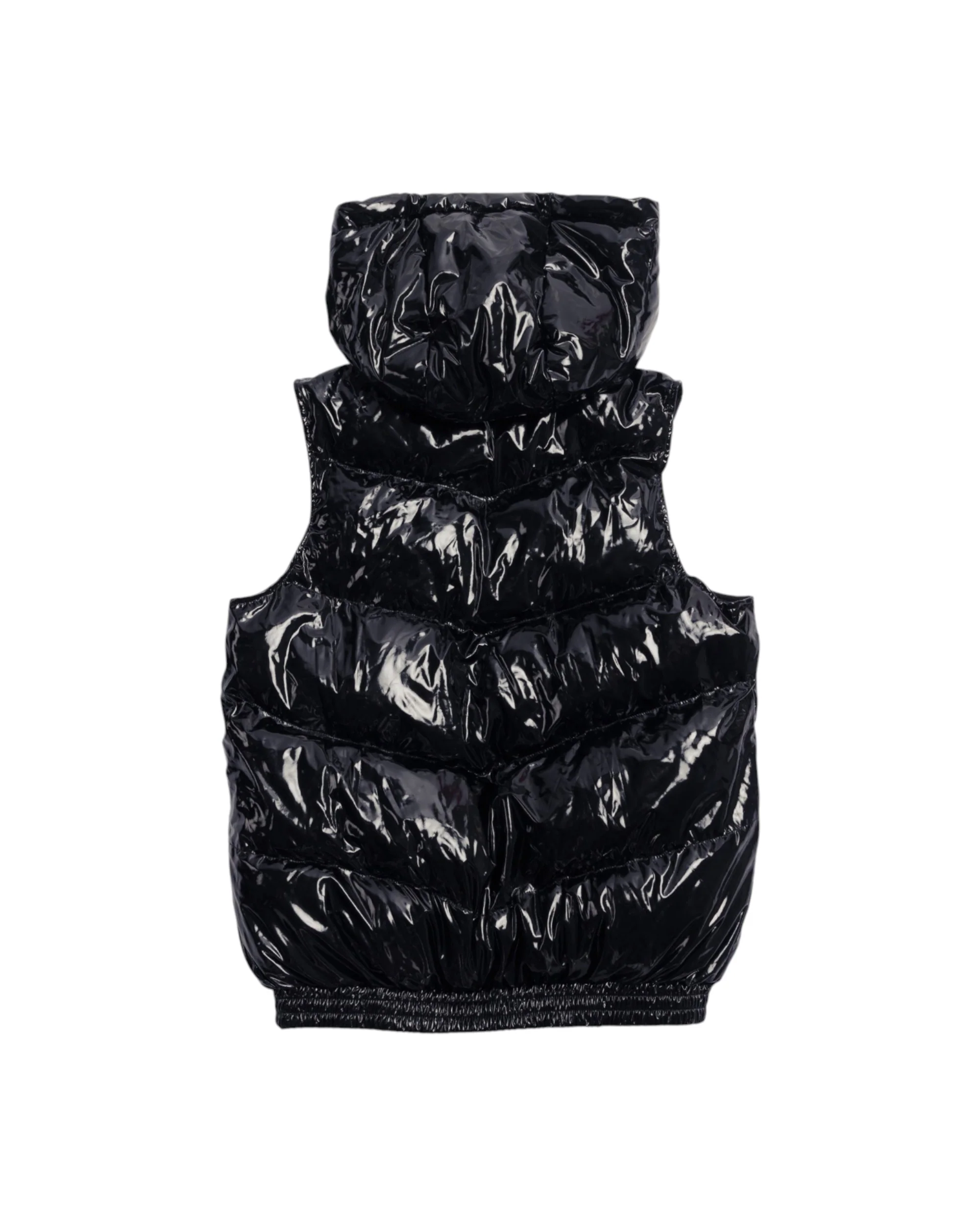 NOIR PUFFER GILET - Image 2