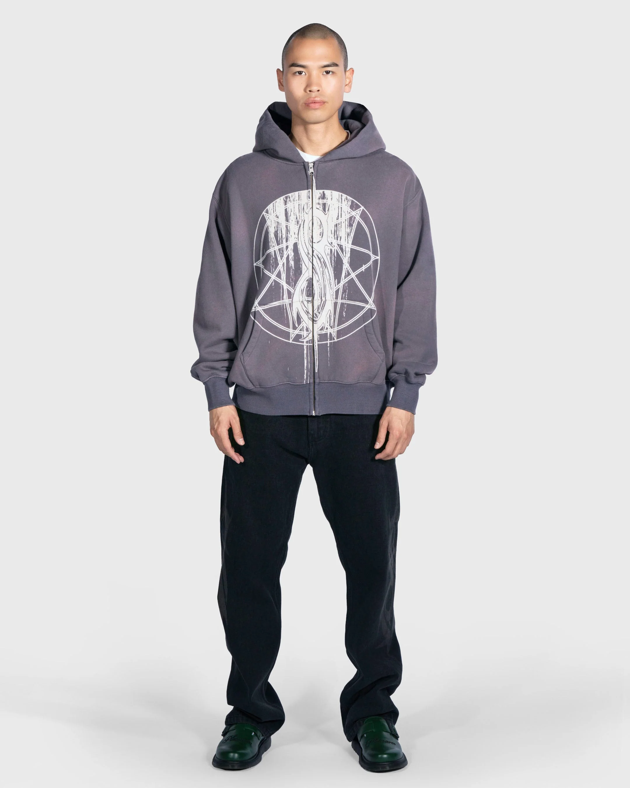 NONAGRAM ZIP HOODIE - Image 2