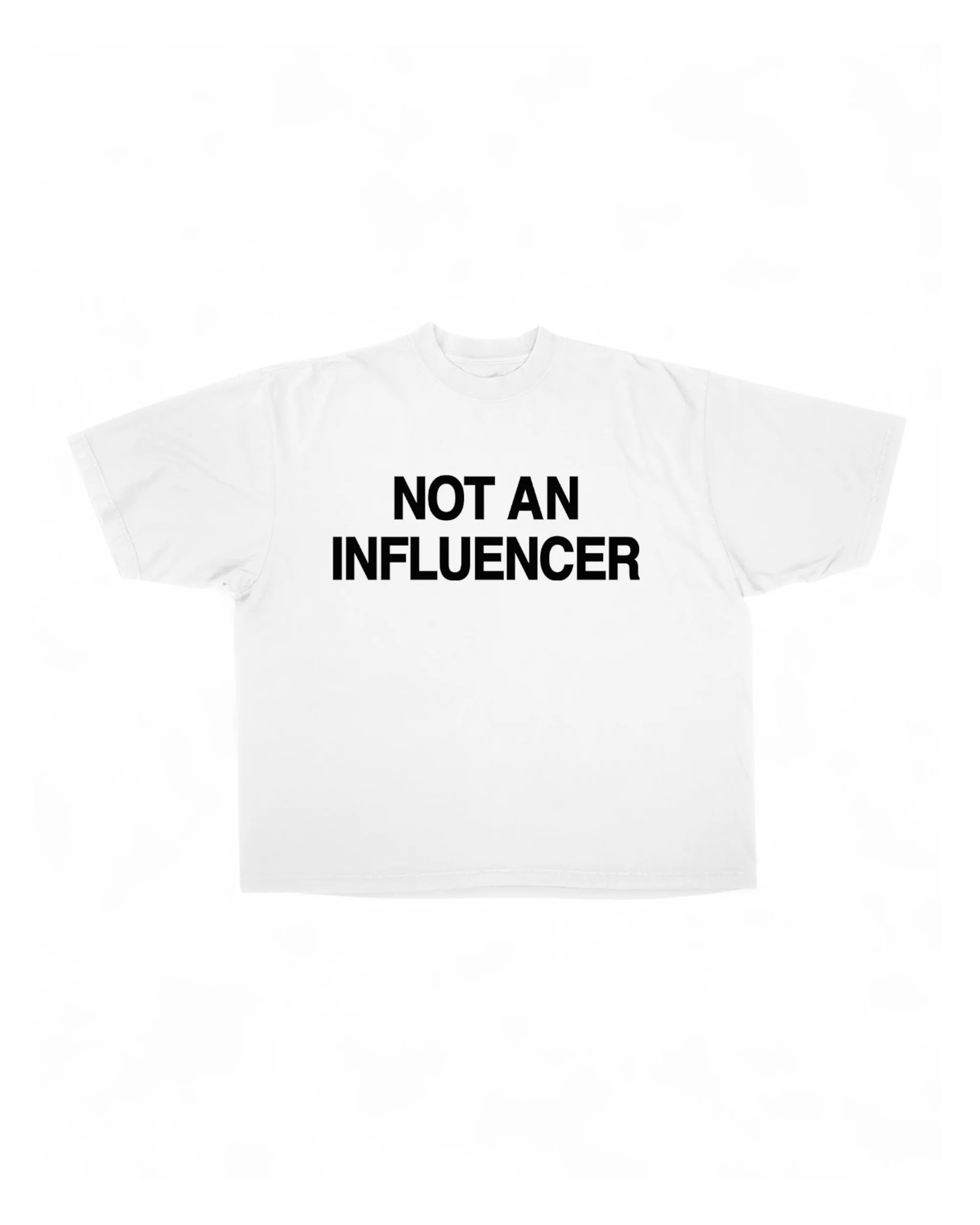 Not An Influencer OG White Tee