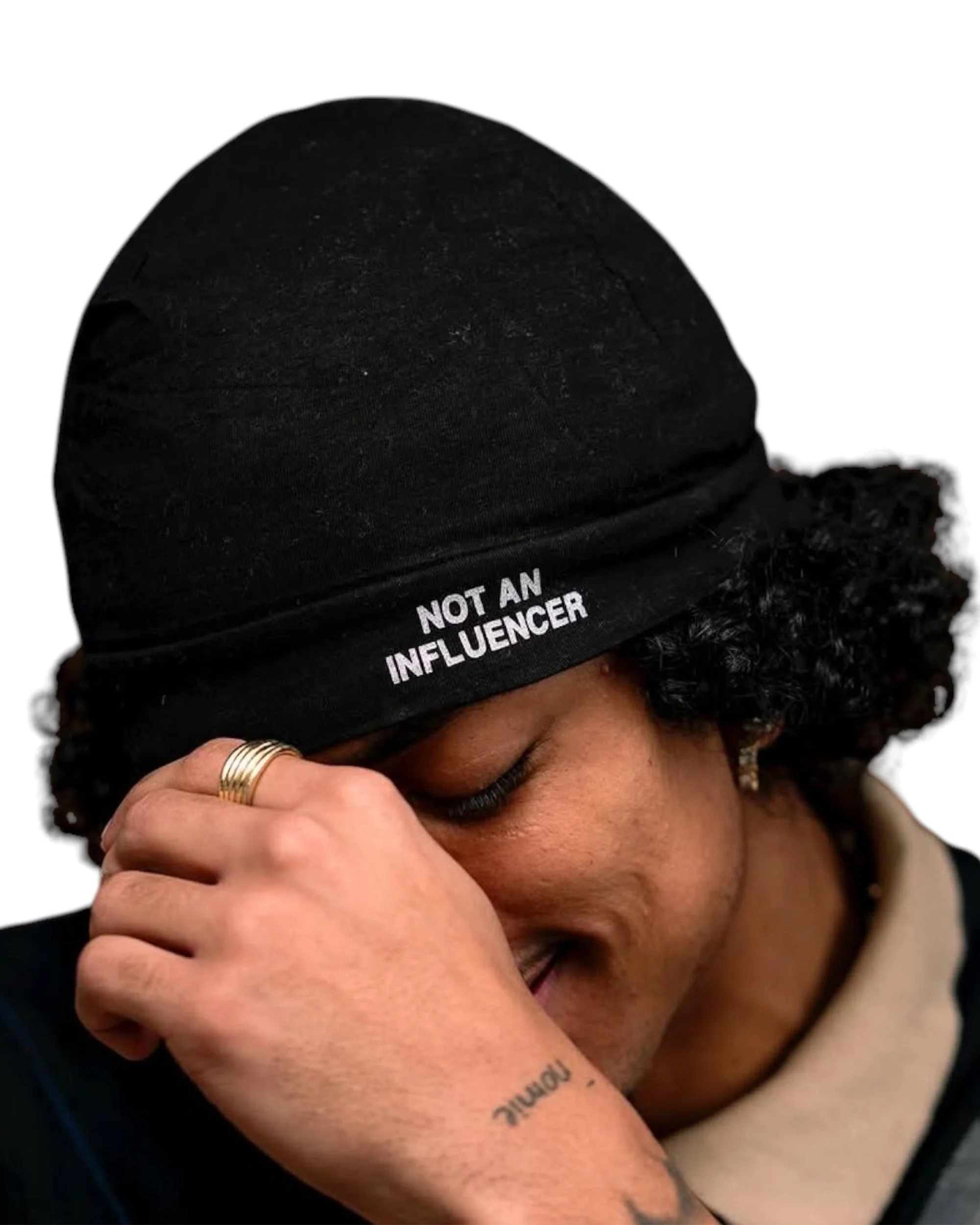 Not An Influencer Skull Cap