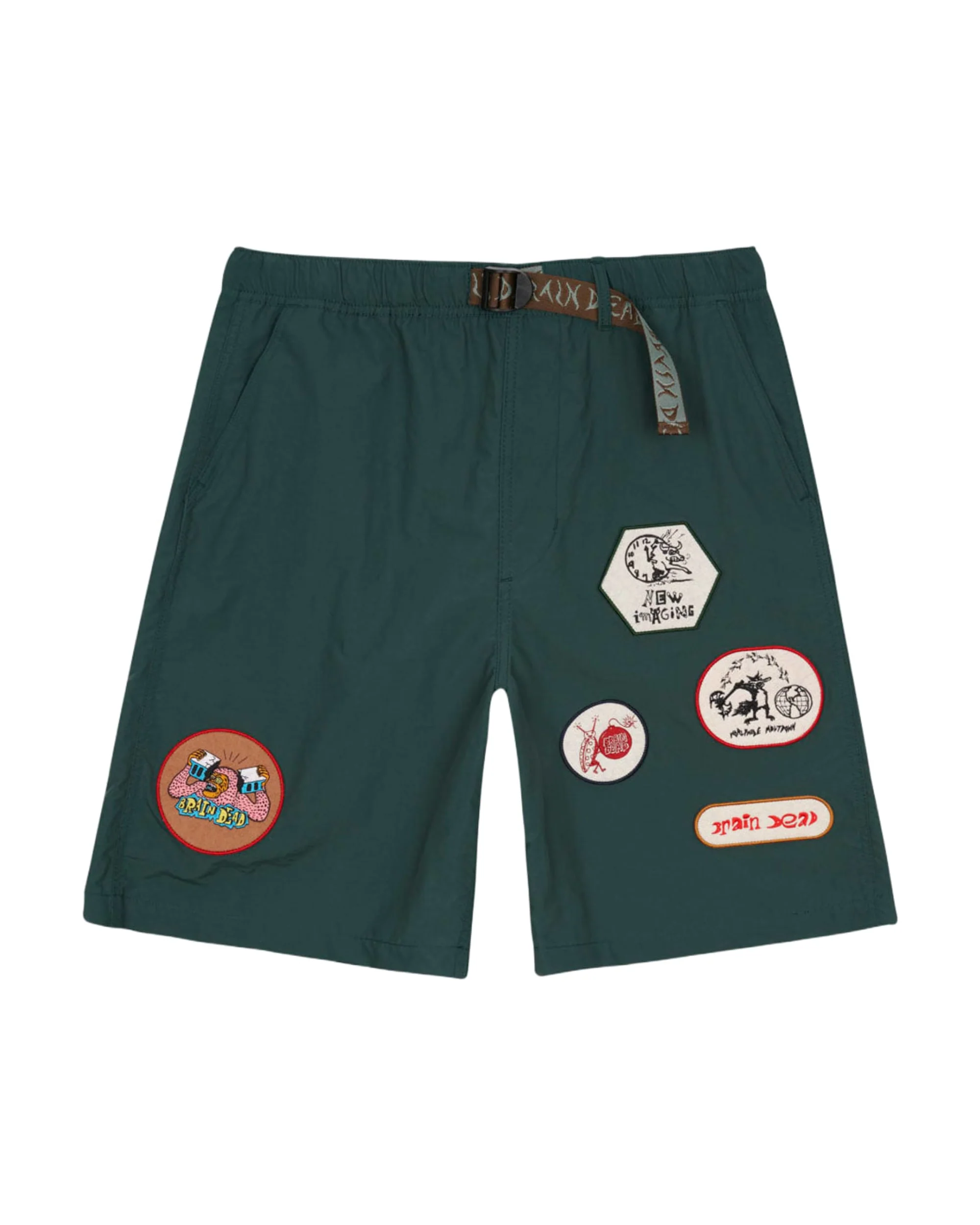 Nylon Baggy Climber Short - Forest Green