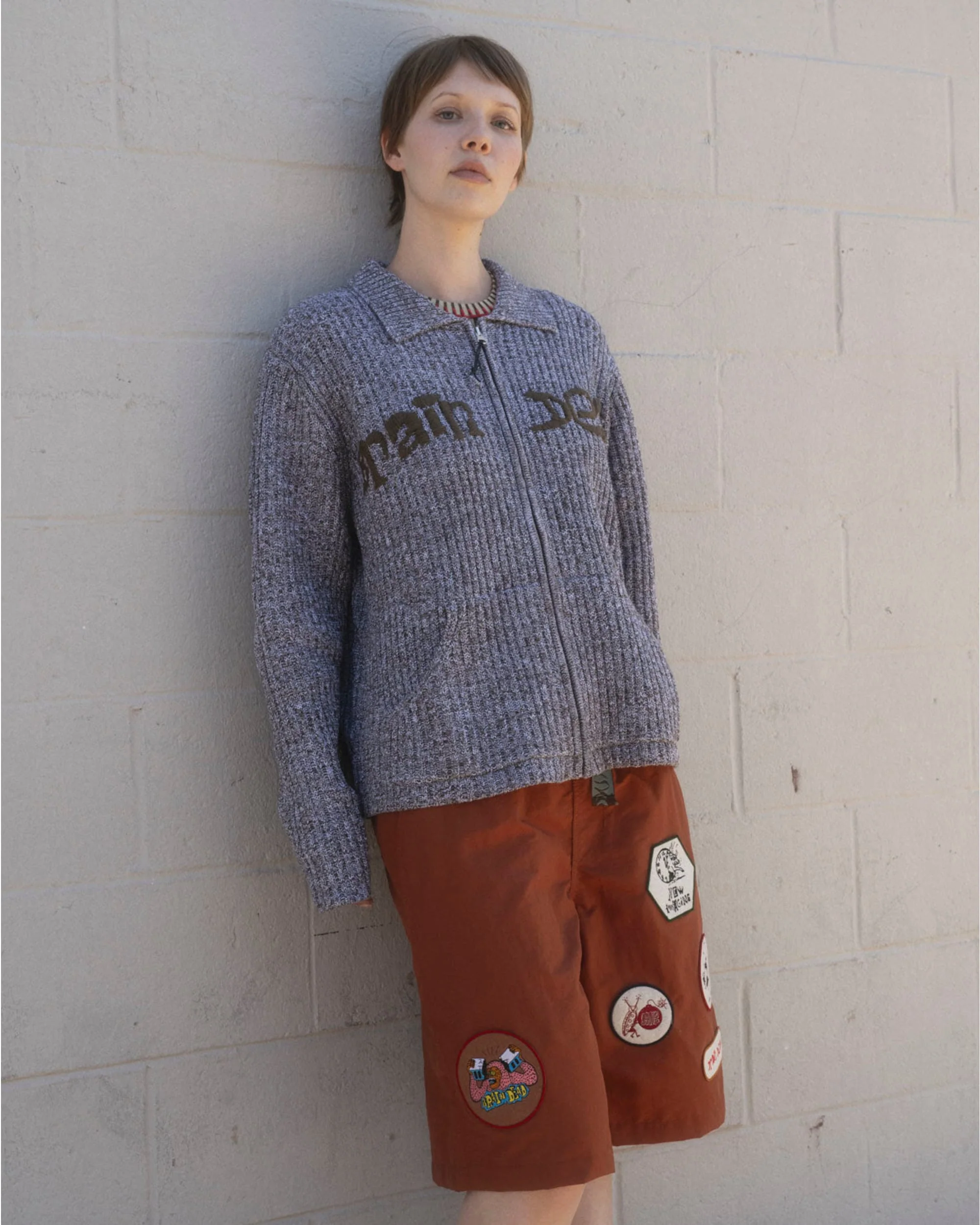 Nylon Baggy Climber Short - Rust - Image 4