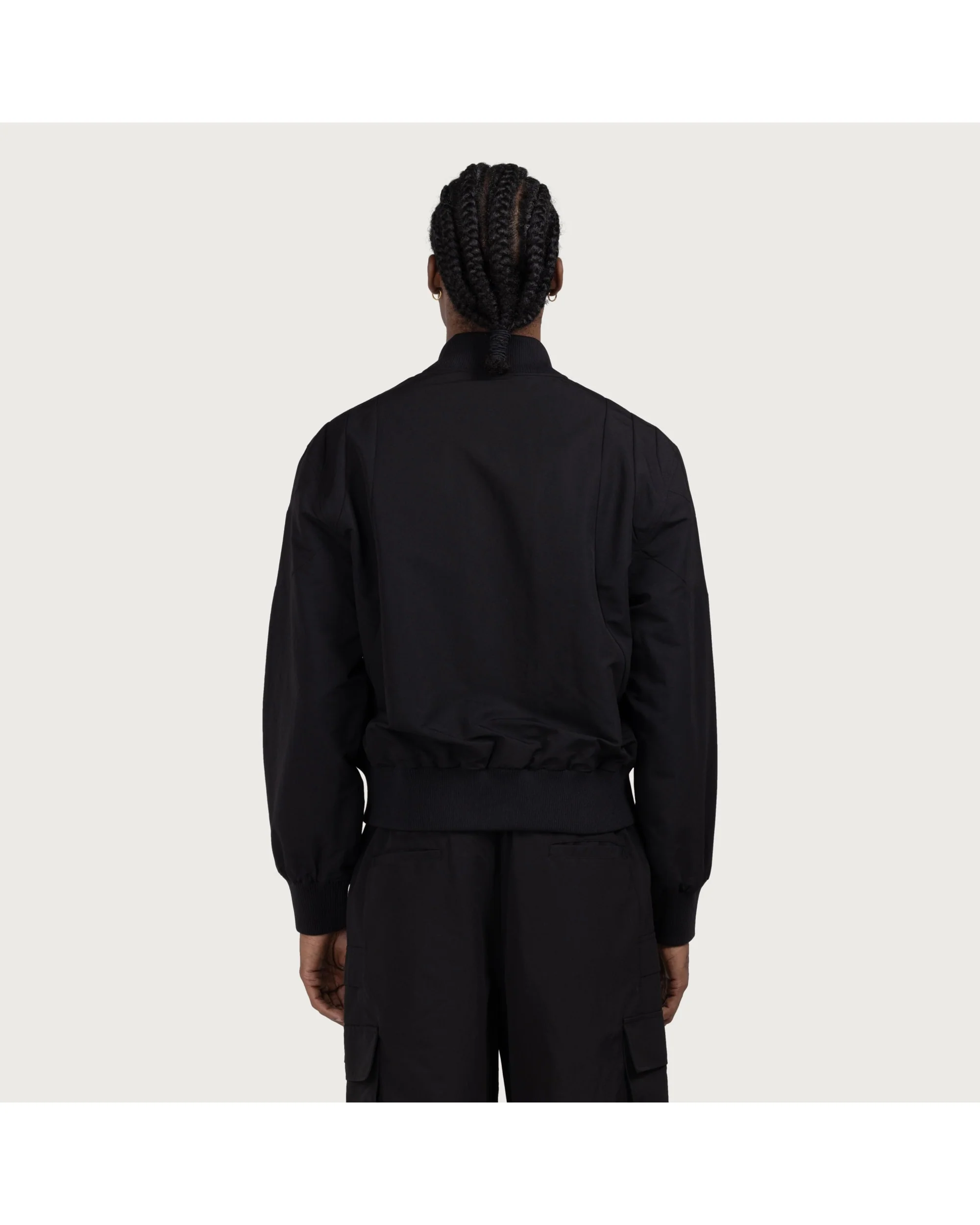 Nylon Bomber - Black - Image 2