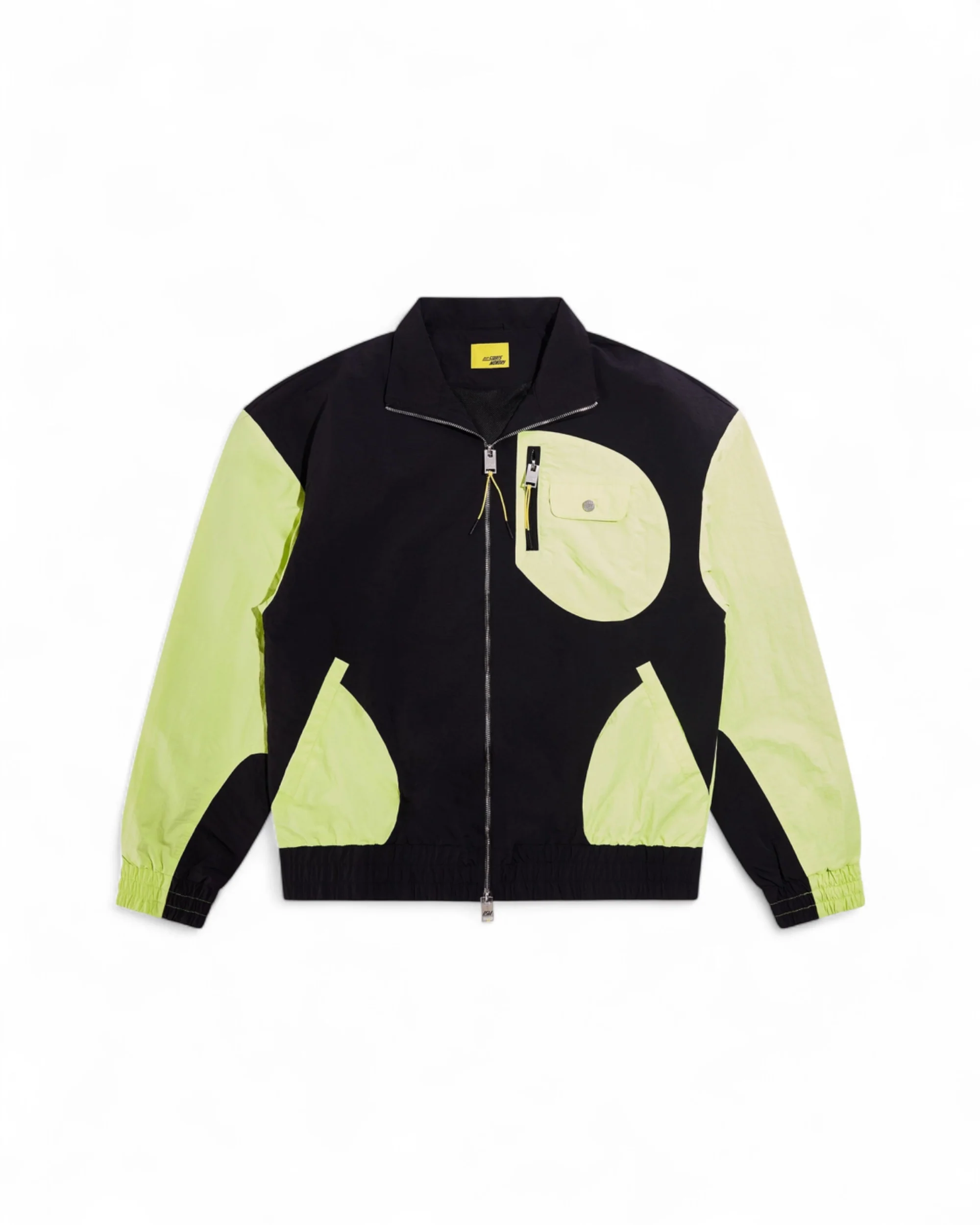 Nylon MX Jacket - Black/Volt
