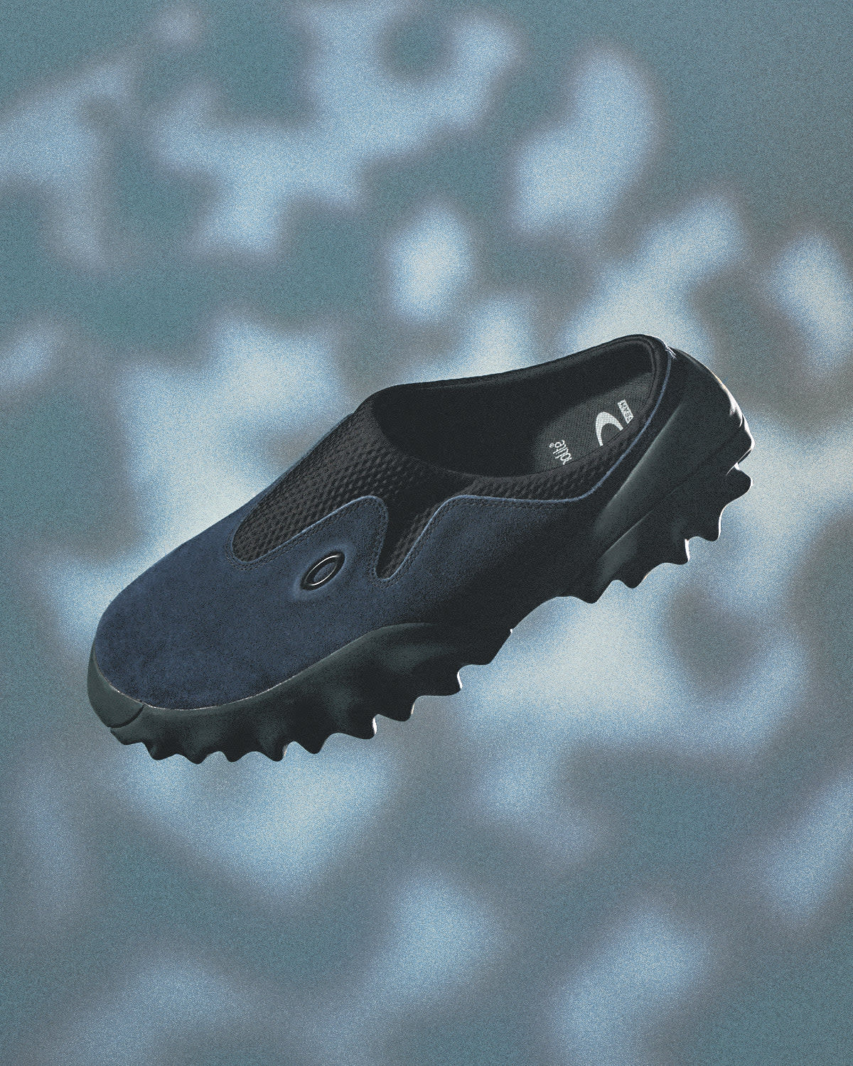 Oakley Factory Team Suede Chop Saw Mule - Navy/Black - Image 6