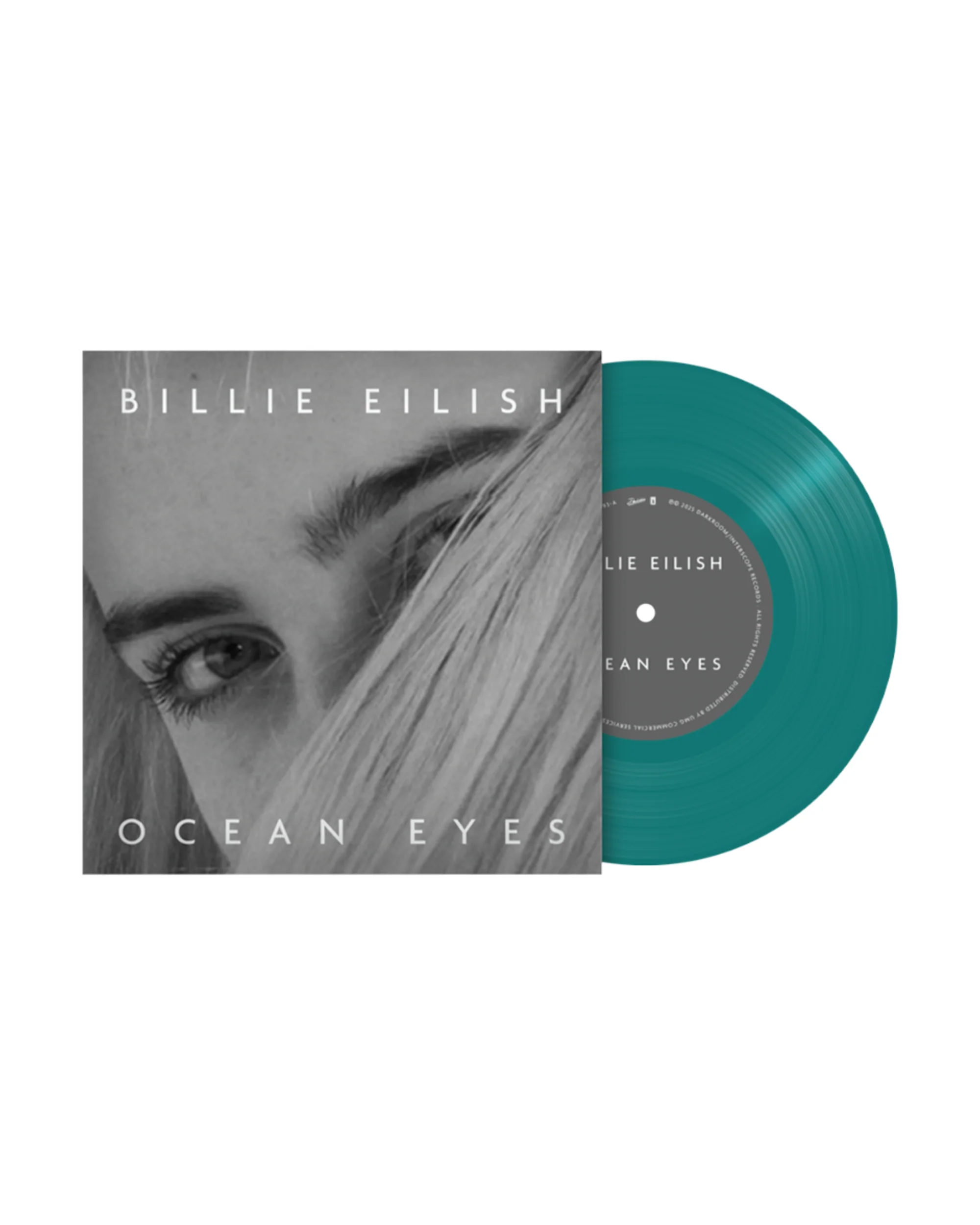 ocean eyes 7" Etched Vinyl [Translucent Turquoise]
