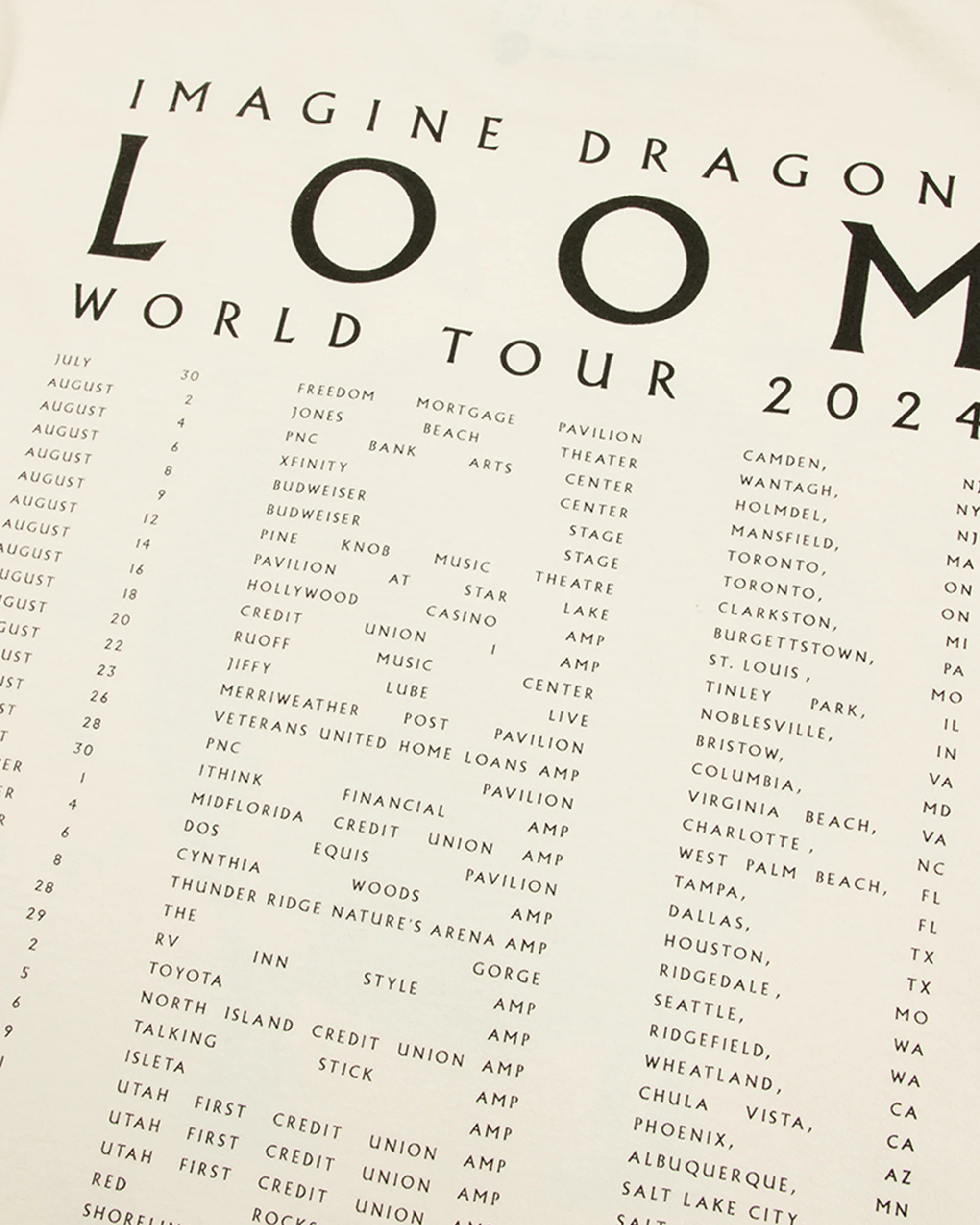 Off White Tour Tee - Image 6